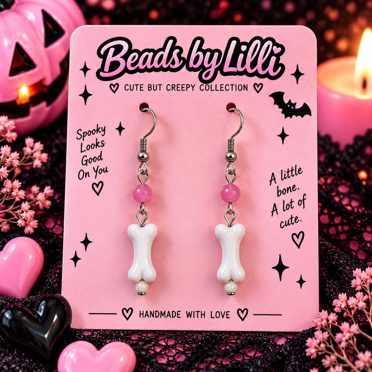 Cute But Creepy Halloween Earrings – Handmade Spooky Earrings | Choose Your Style