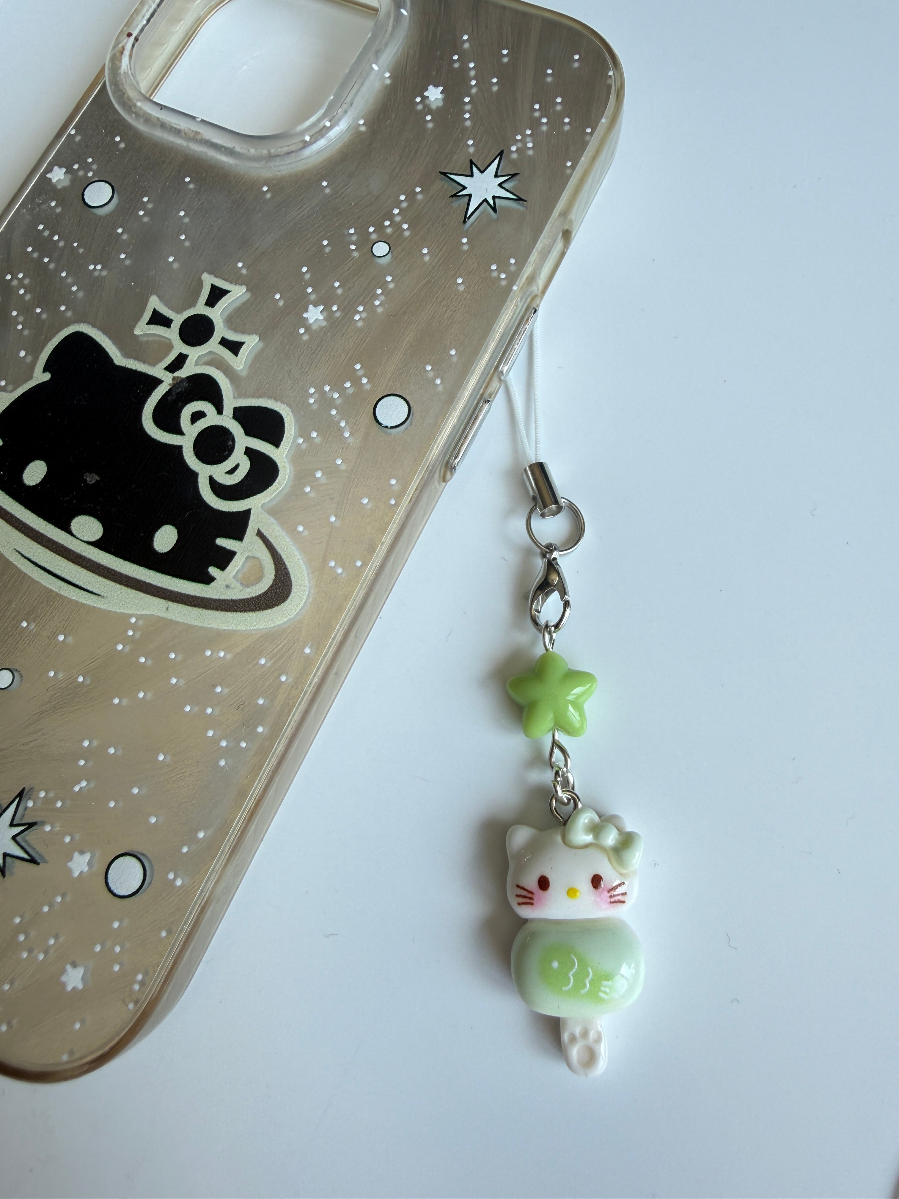 Pastel Kitty Popsicle Phone Charm – Kawaii Phone Strap & Bag Charm
