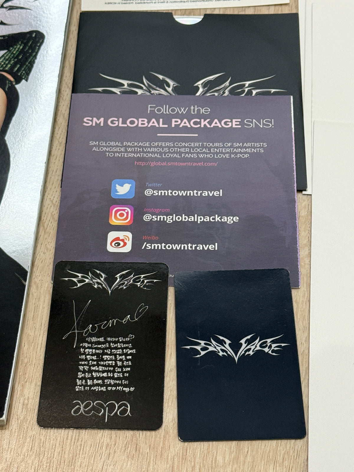 aespa – Savage 1st Mini Album | Hallucination Quest Ver. | Complete with Photocard & Posters