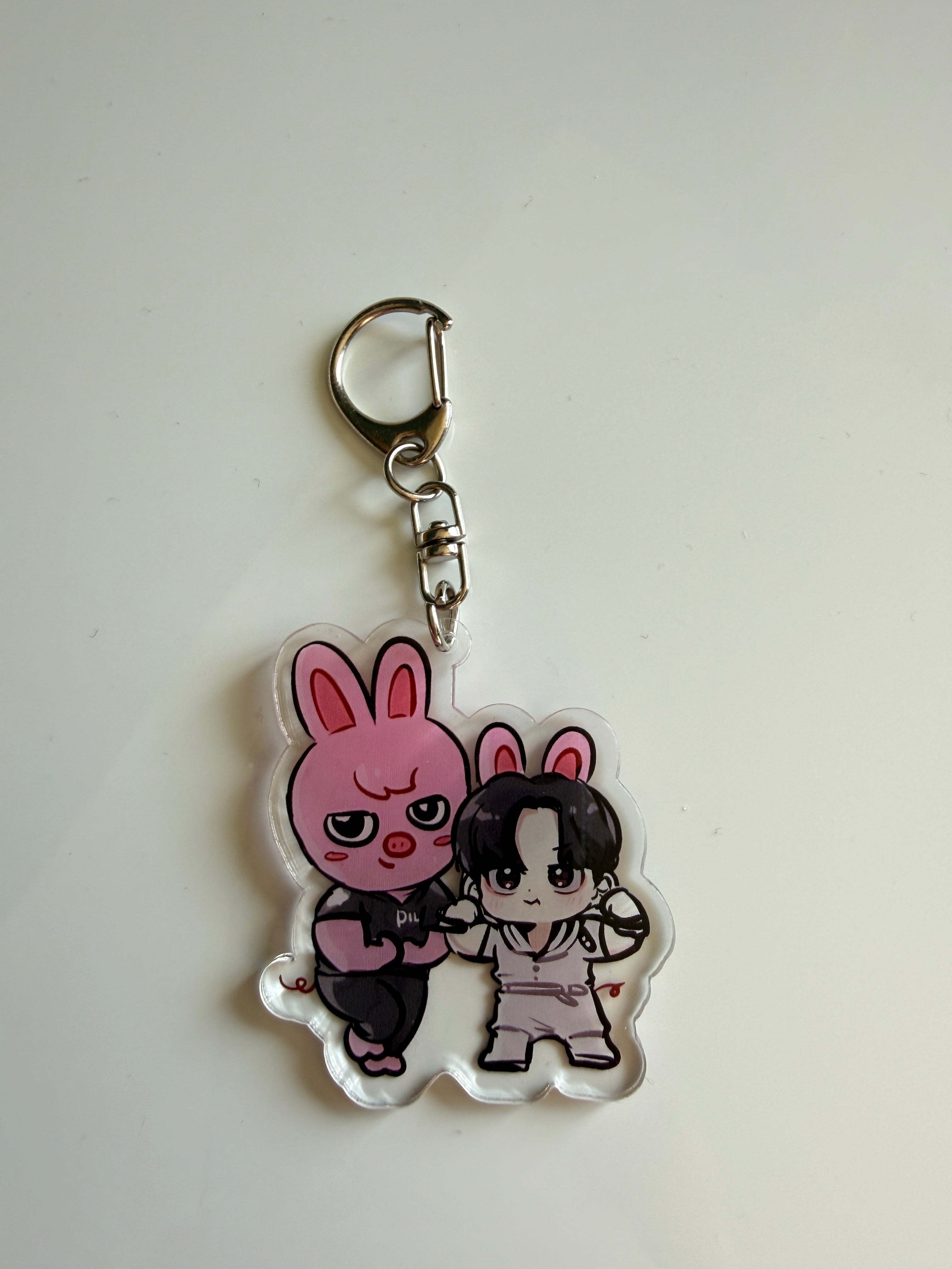 Handmade Stray Kids Keychains, Skzoo keychain, Fan made merch