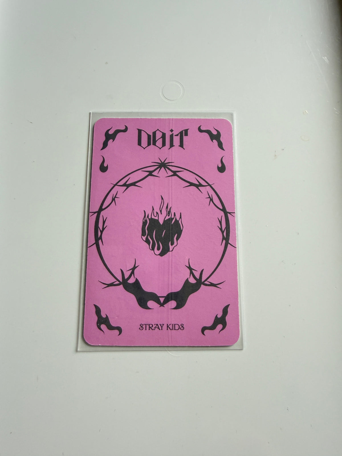 Stray Kids FELIX Photocard – DO IT Accordion Ver. Official SKZ Photocard