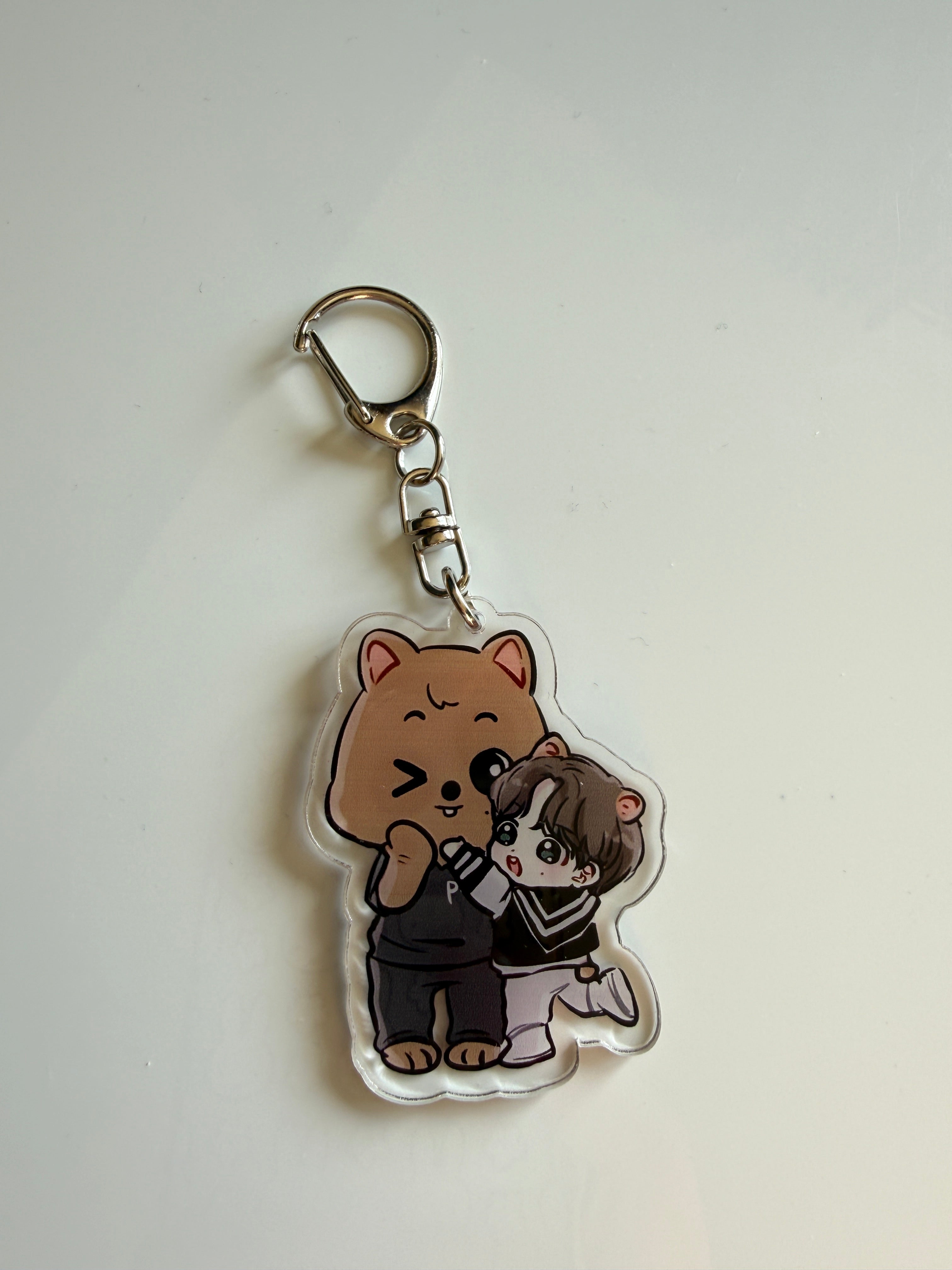 Handmade Stray Kids Keychains, Skzoo keychain, Fan made merch