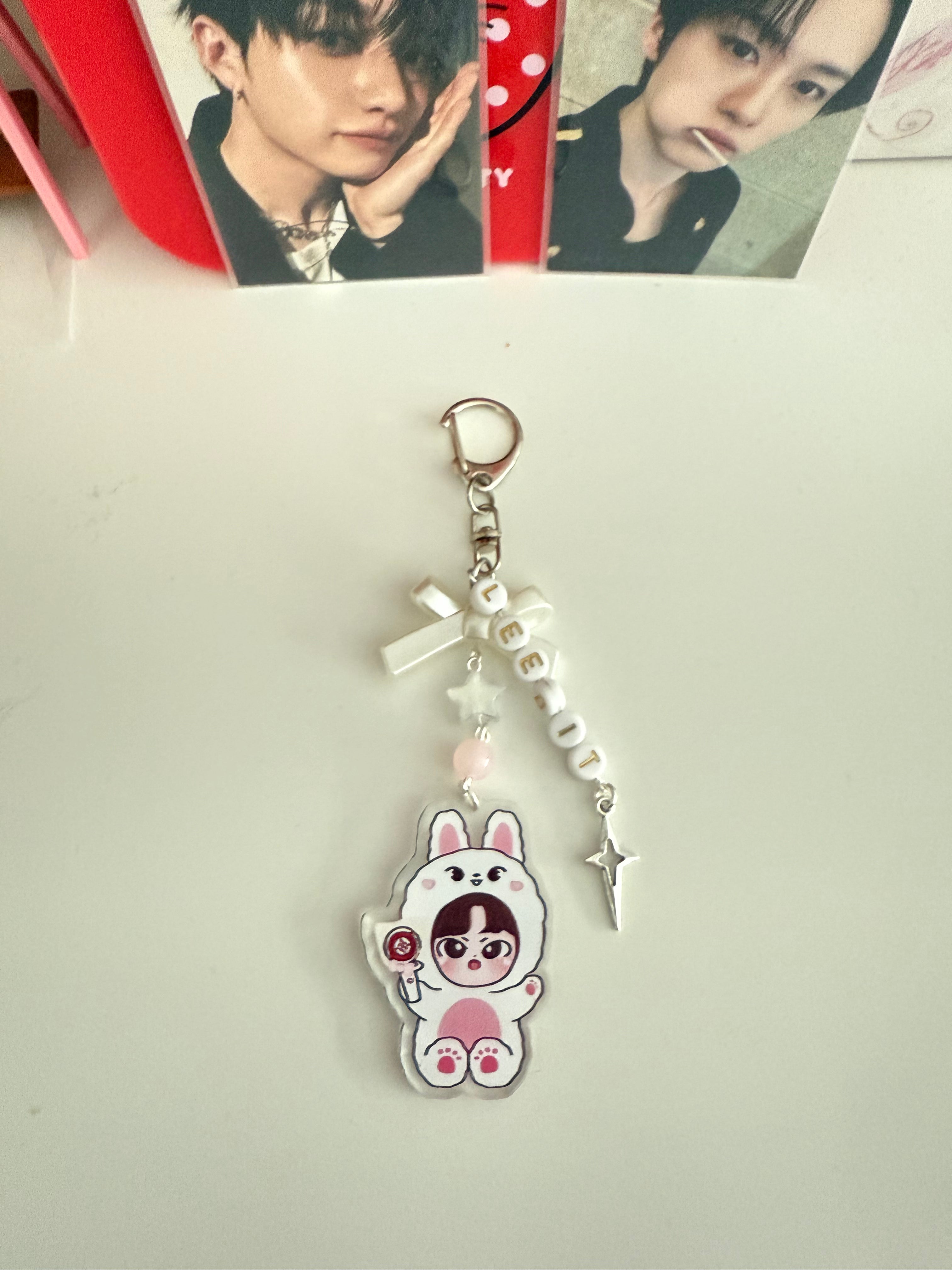 Handmade Stray Kids Skzoo Bias Keychains