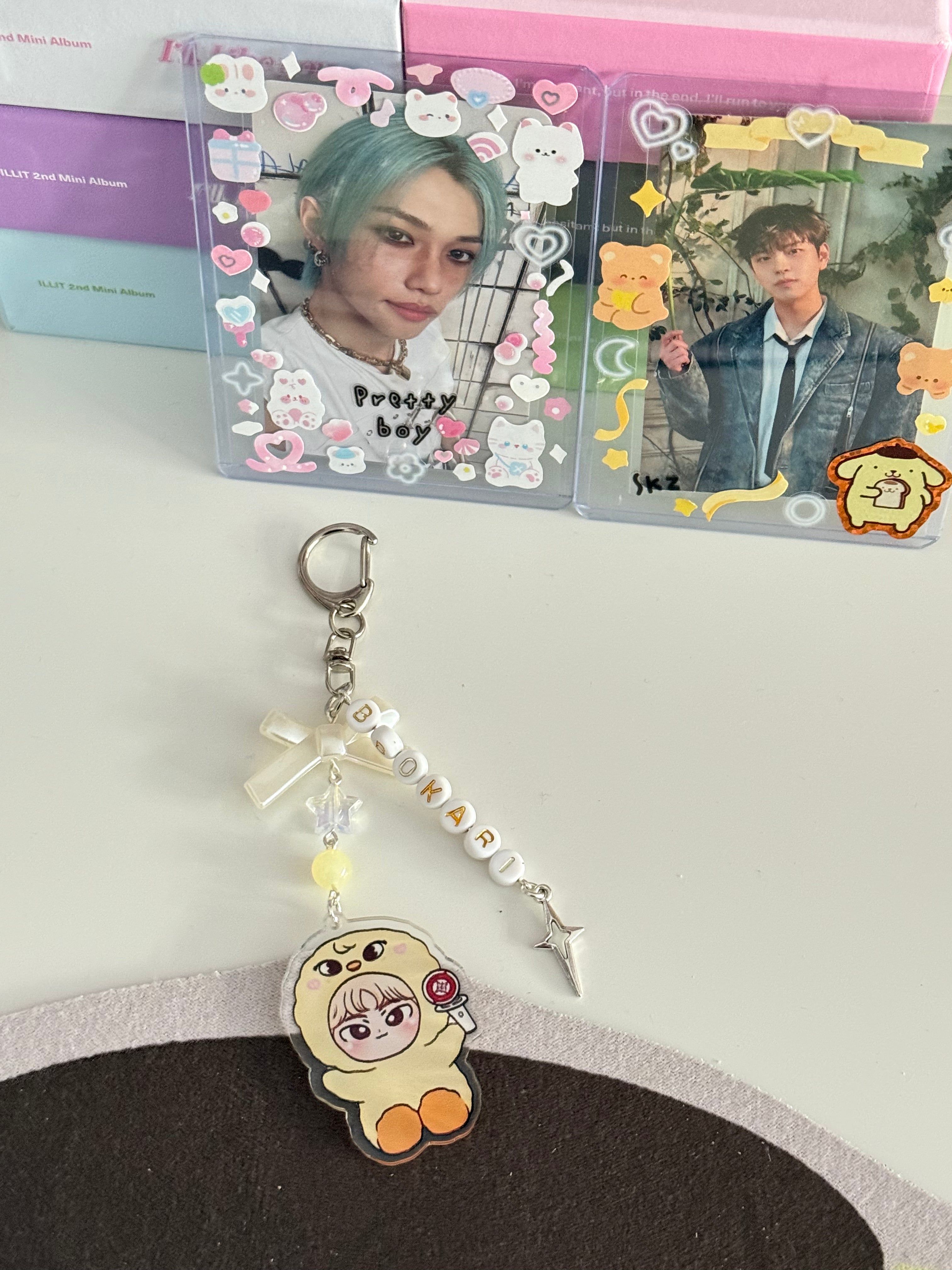 Handmade Stray Kids Skzoo Bias Keychains