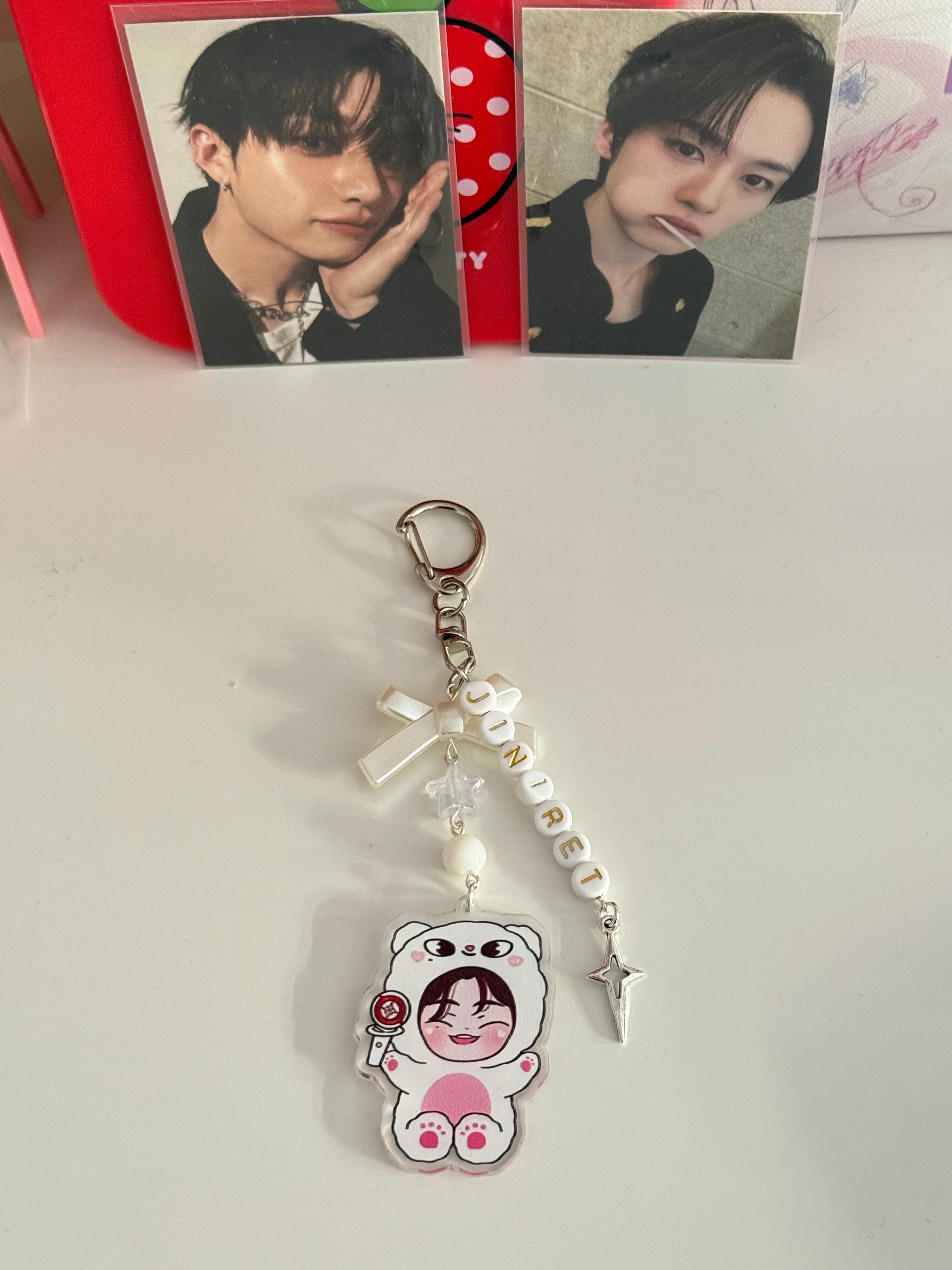 Handmade Stray Kids Skzoo Bias Keychains
