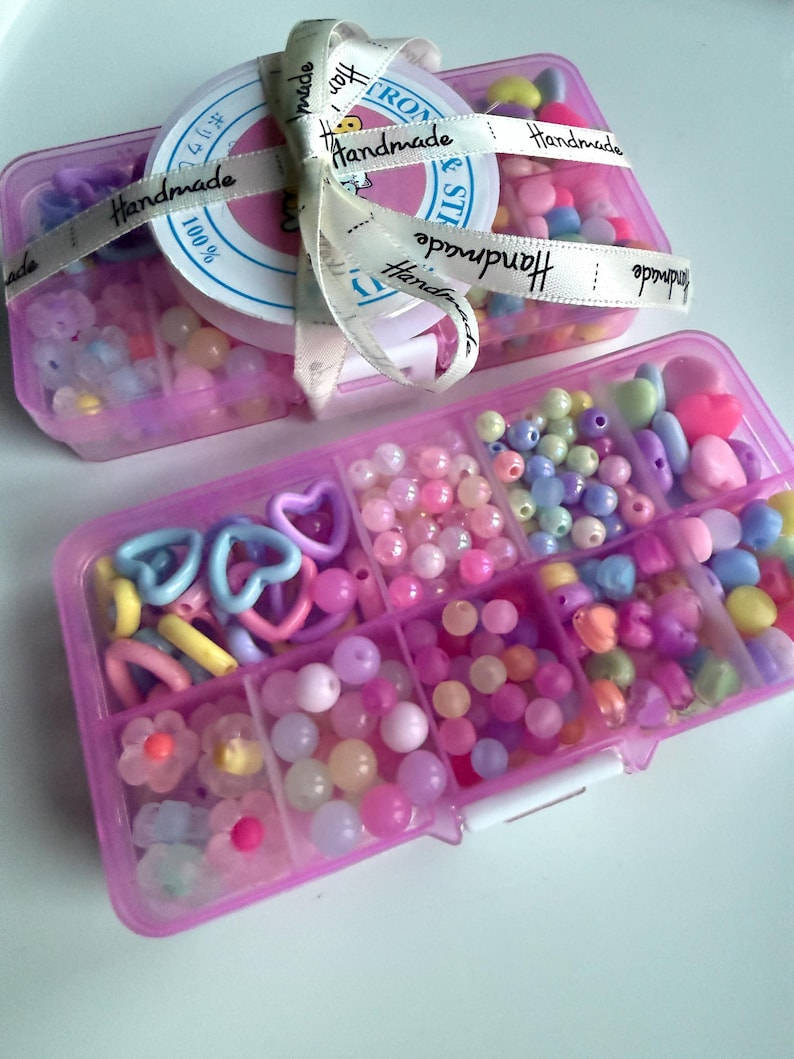 A Box of Cuteness Handmade Kawaii Bead Kit Beadsbylillixx