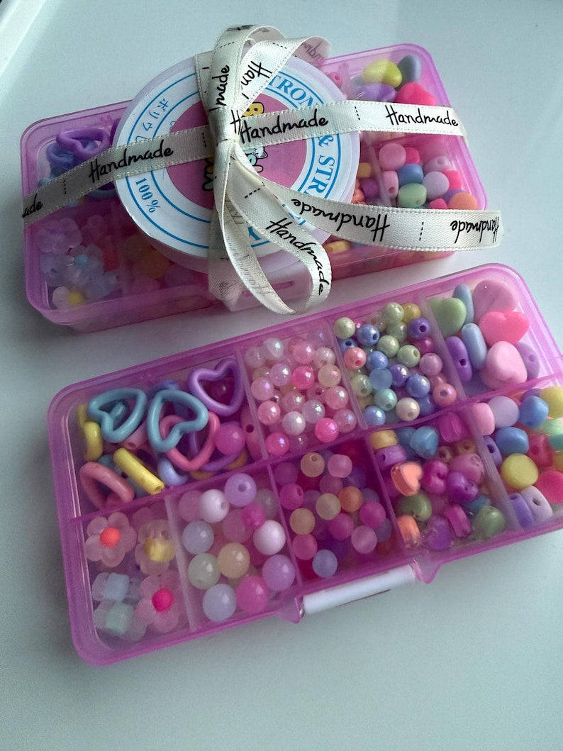 A Box of Cuteness Handmade Kawaii Bead Kit Beadsbylillixx
