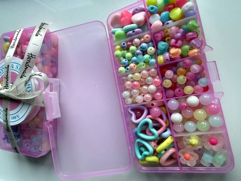 A Box of Cuteness Handmade Kawaii Bead Kit Beadsbylillixx