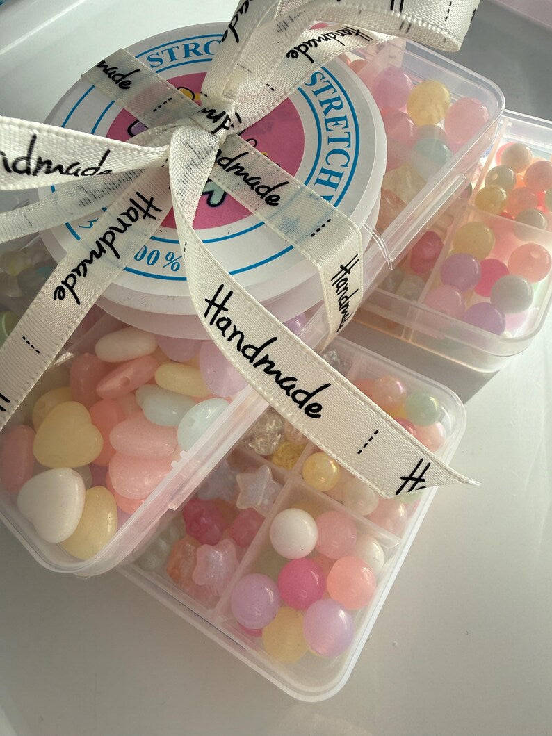 A box of cuteness Handmade Kawaii Bead kit, Hand picked by Me... Beadsbylillixx