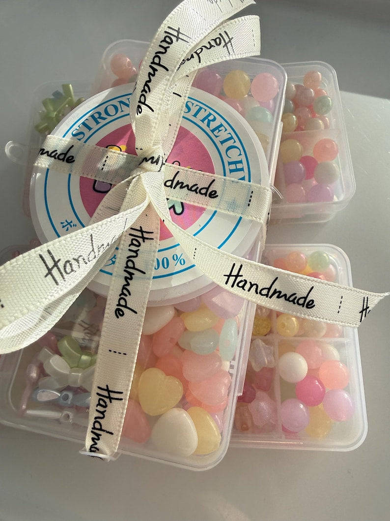 A box of cuteness Handmade Kawaii Bead kit, Hand picked by Me... Beadsbylillixx