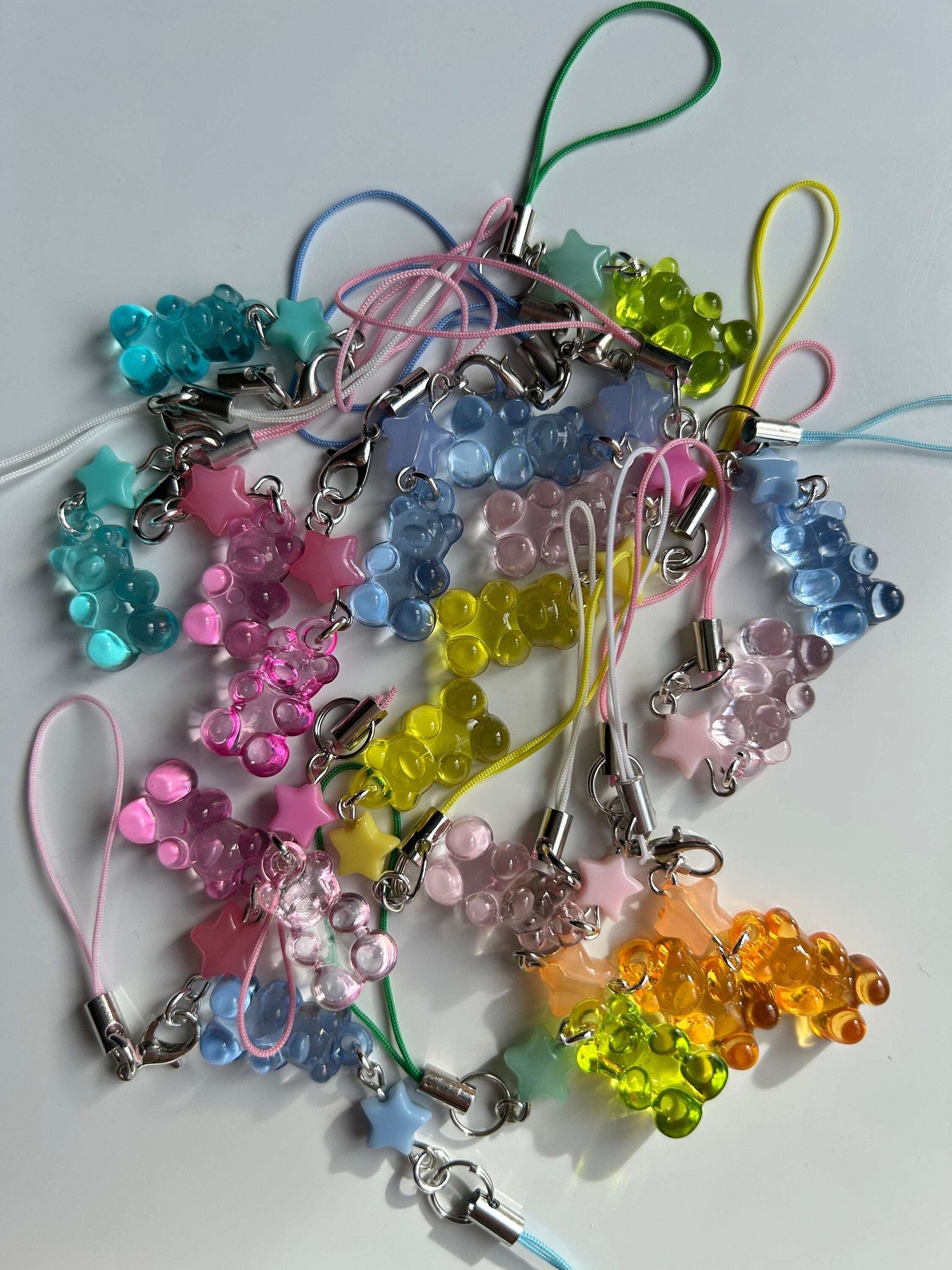 HANDMADE Kawaii Cute Gummy Bear Phone Charms