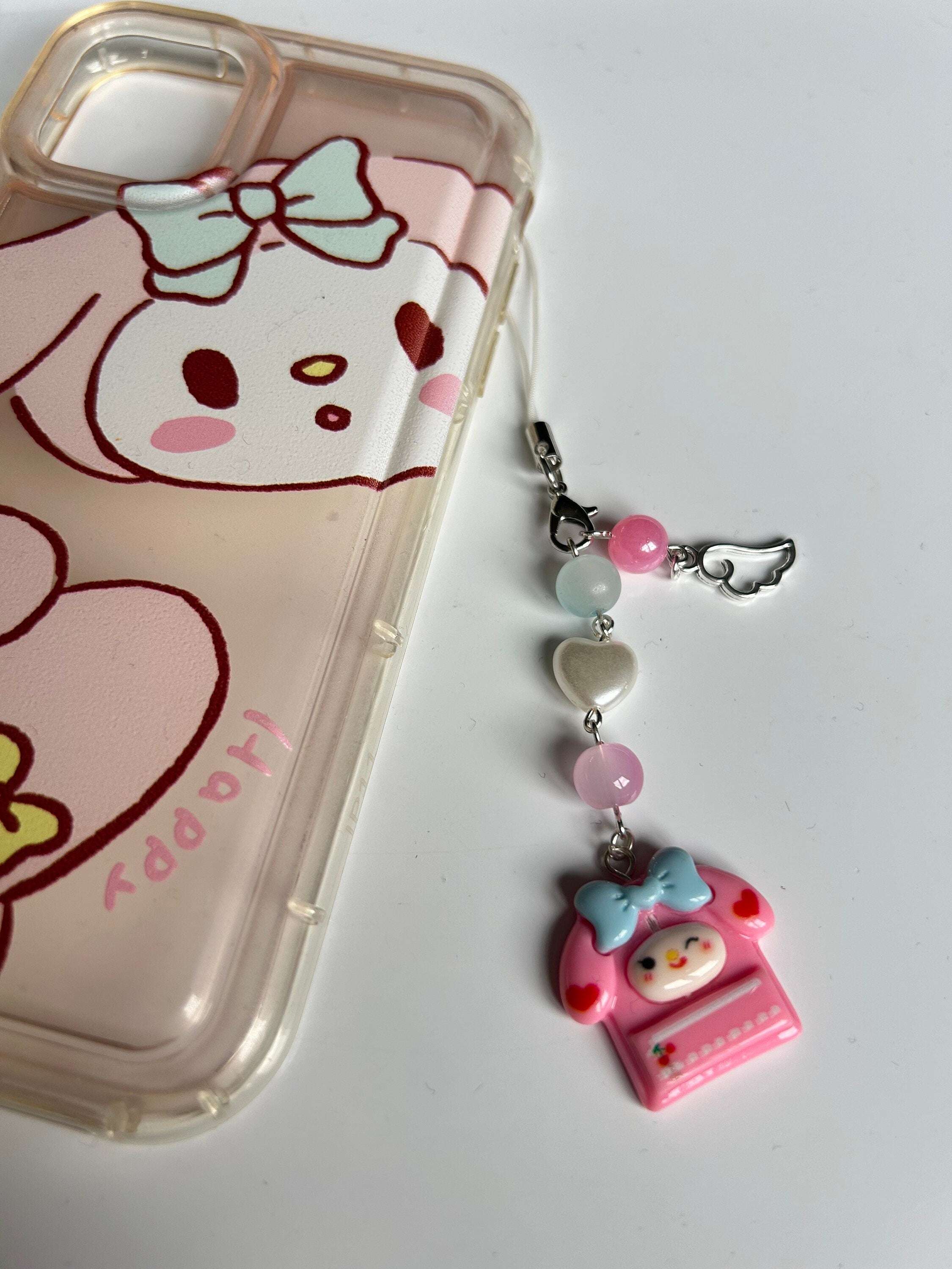 HANDMADE Cute Sanrio My Melody Themed Phone Charms My Mld Phone
