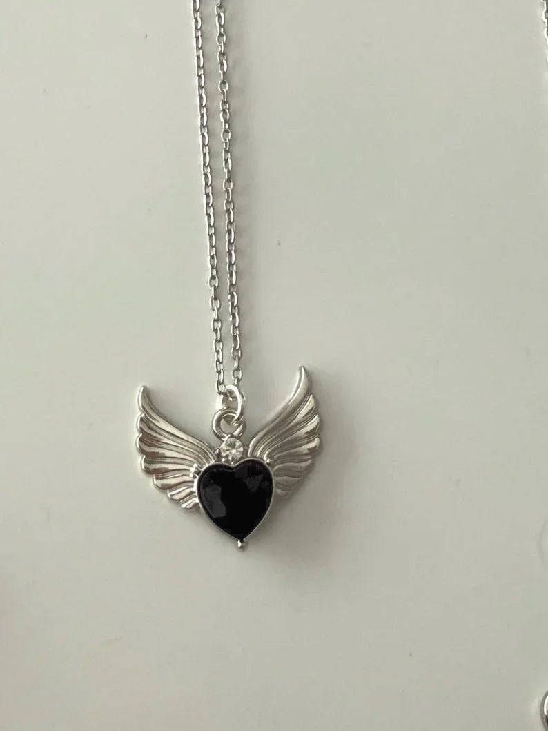 Absolutely Stunning Handmade Whimsical Black Gem Necklaces 17” Beadsbylillixx