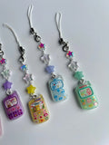 HANDMADE Cute Retro Mobile Phone Charms - Beadsbylillixx