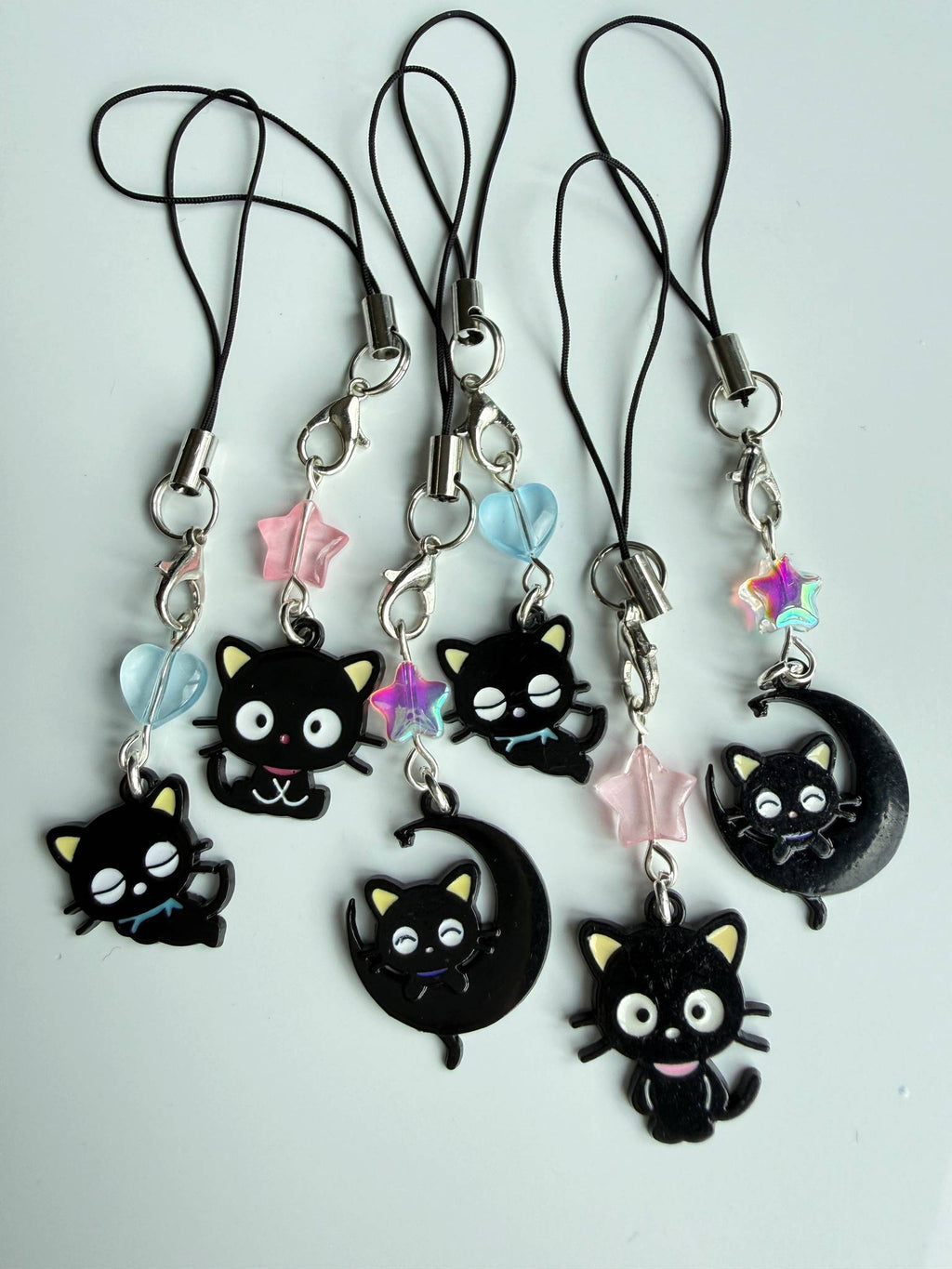 Chococat Inspired Kawaii Phone Charm, Whimsical jewellery Beadsbylillixx
