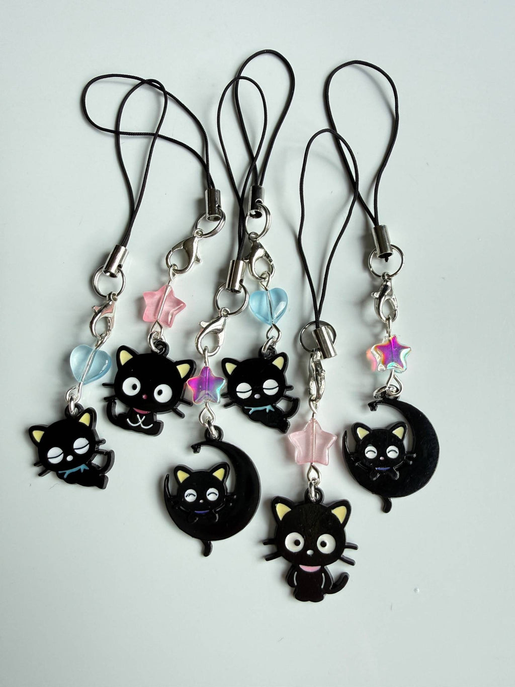 Chococat Inspired Kawaii Phone Charm, Whimsical jewellery Beadsbylillixx