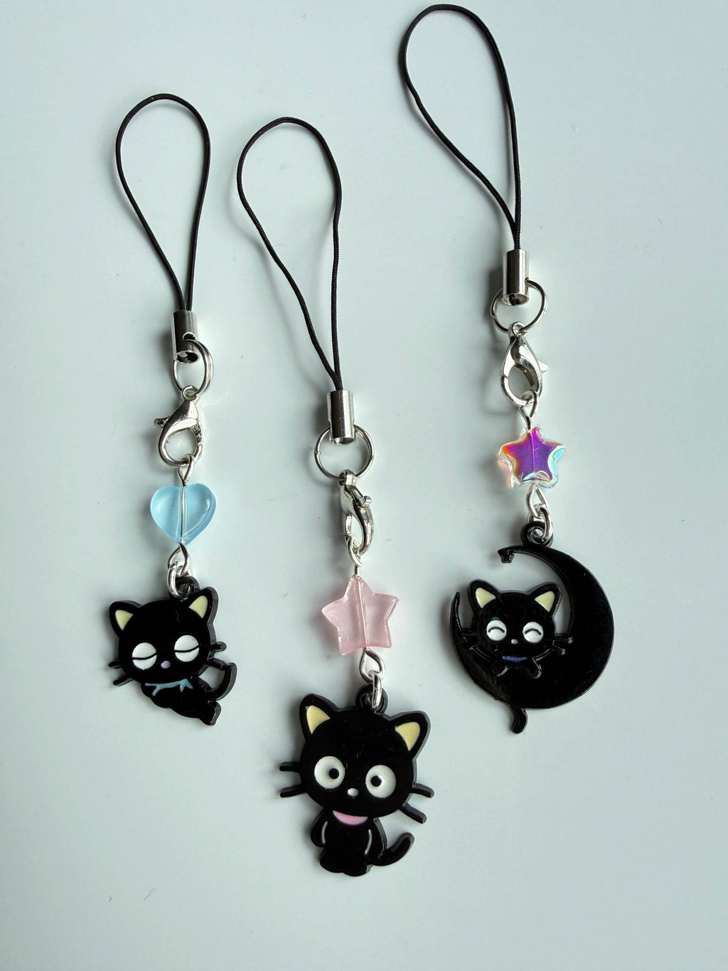 Chococat Inspired Kawaii Phone Charm, Whimsical jewellery Beadsbylillixx