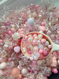 Coquette Pink Bead Soup Beadsbylillixx