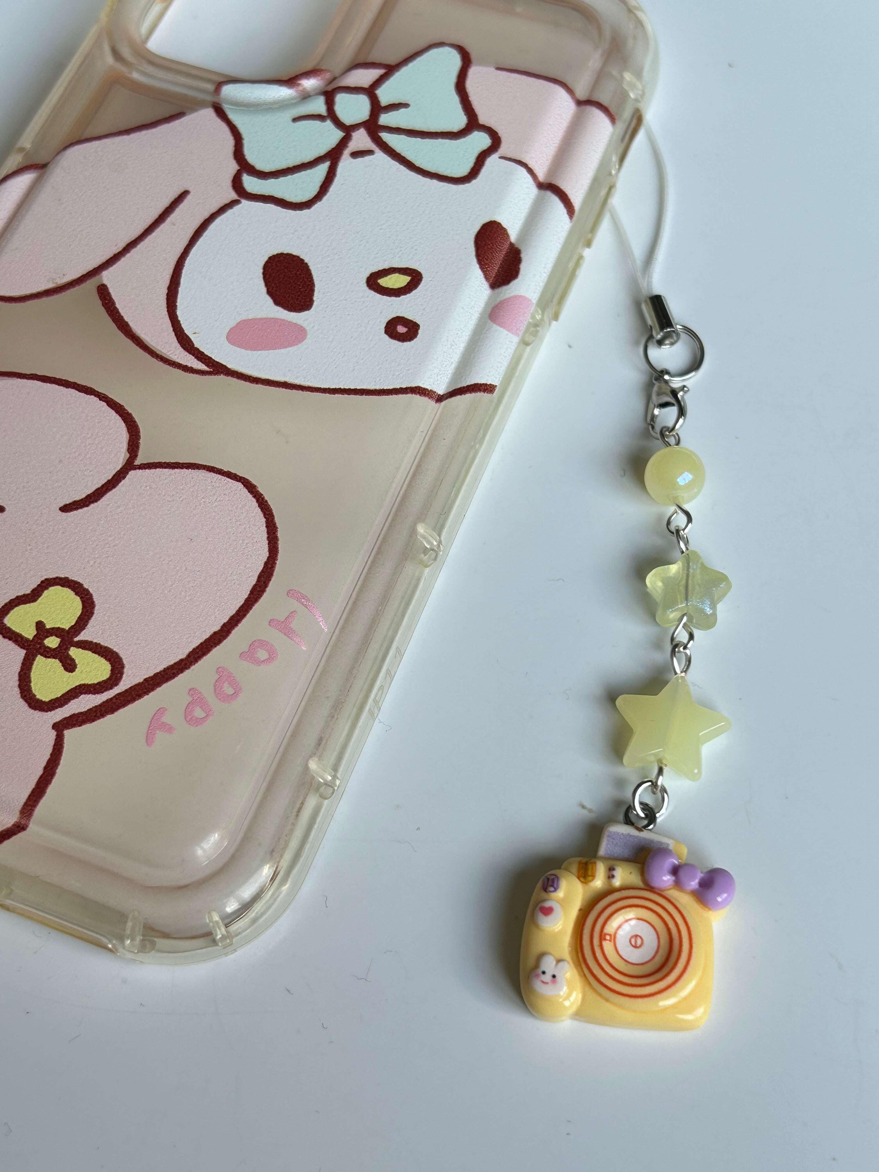 Cute and colourful kawaii Camera Phone charms - Beadsbylillixx