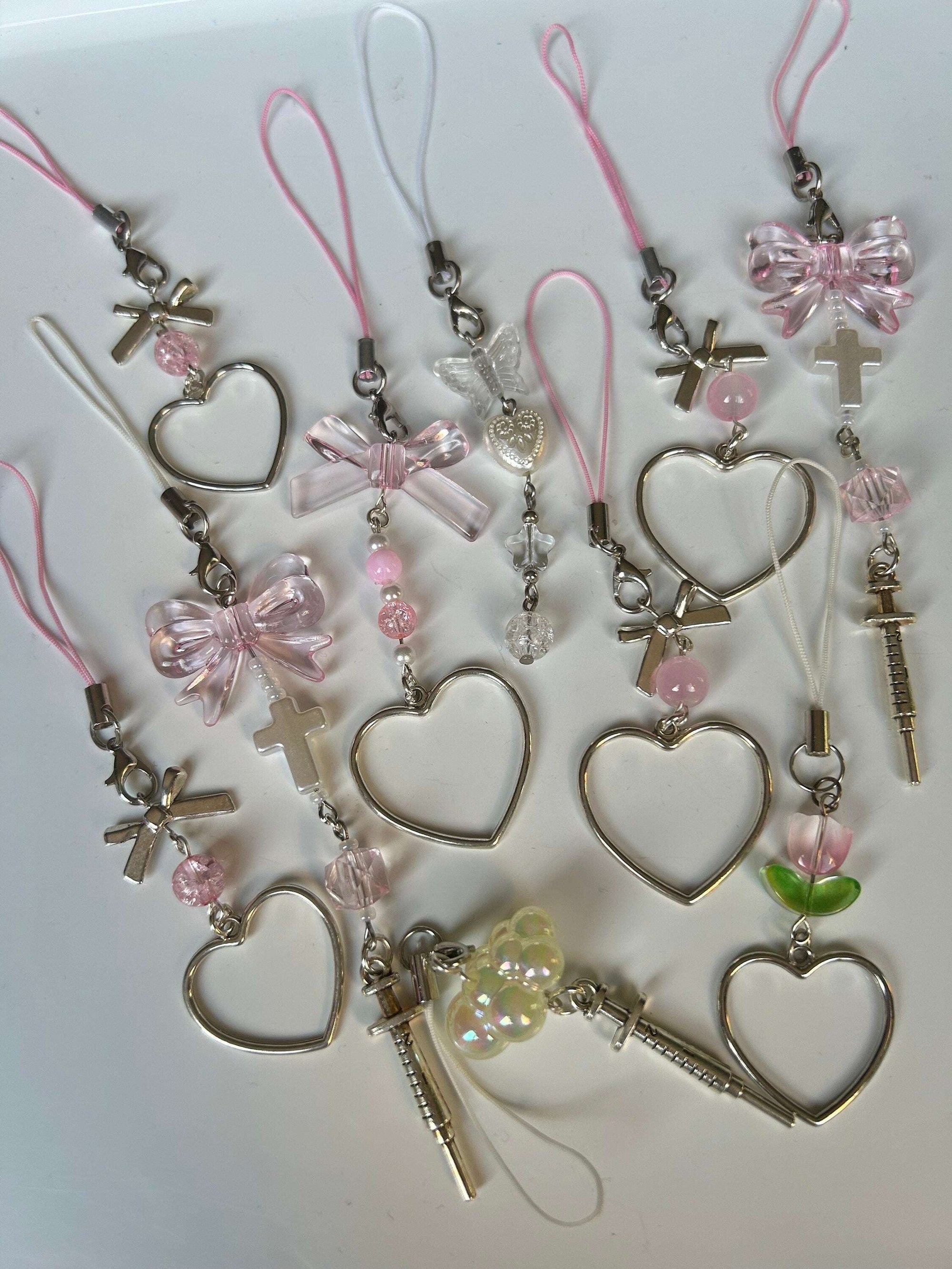 HANDMADE Cute Coquette Phone Charms
