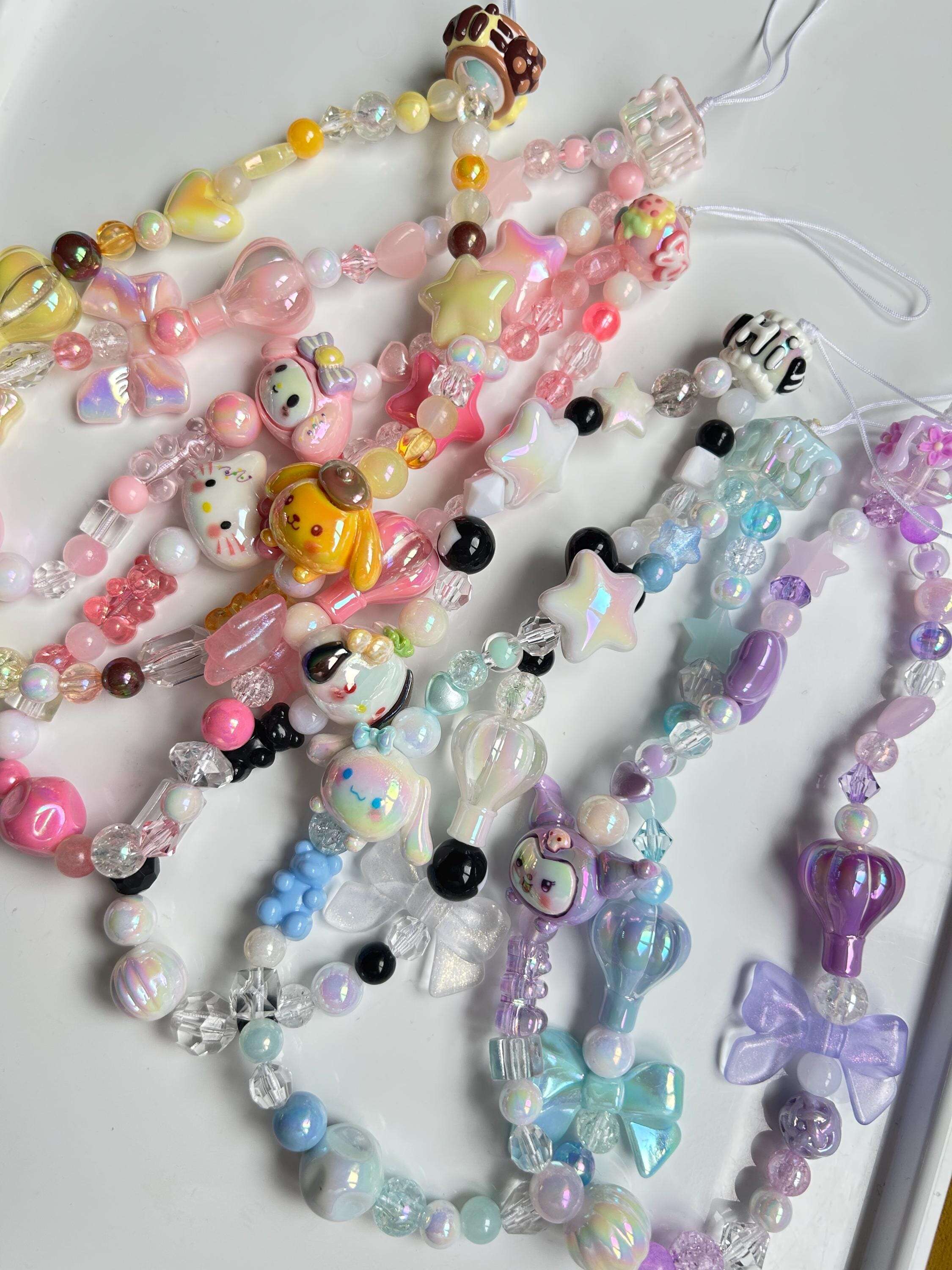 HANDMADE Cute Sanrio Inspired Hot Air Balloon Phone Charms