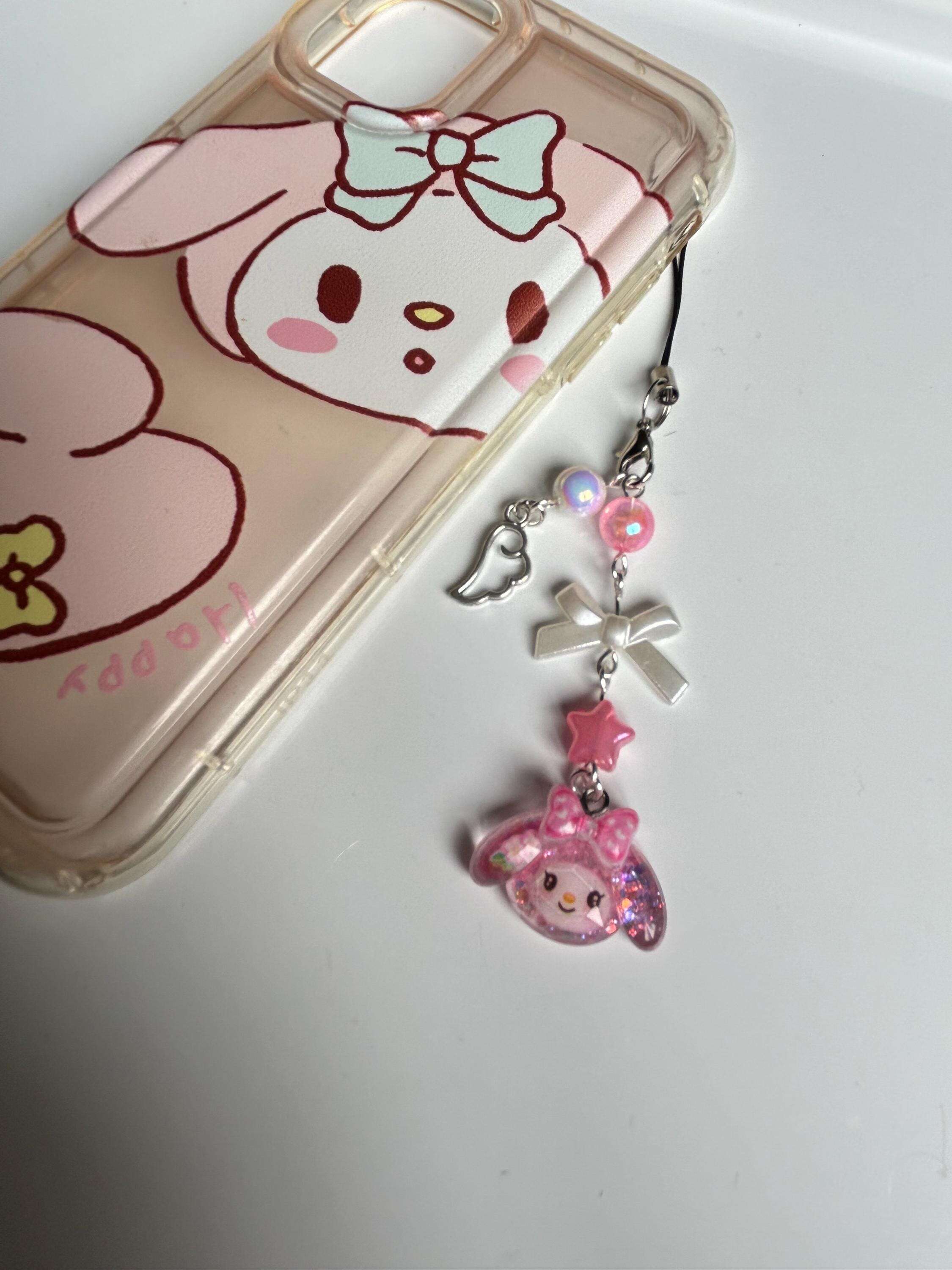 HANDMADE Cute Sanrio Themed Sparkle Phone Charms My Mld
