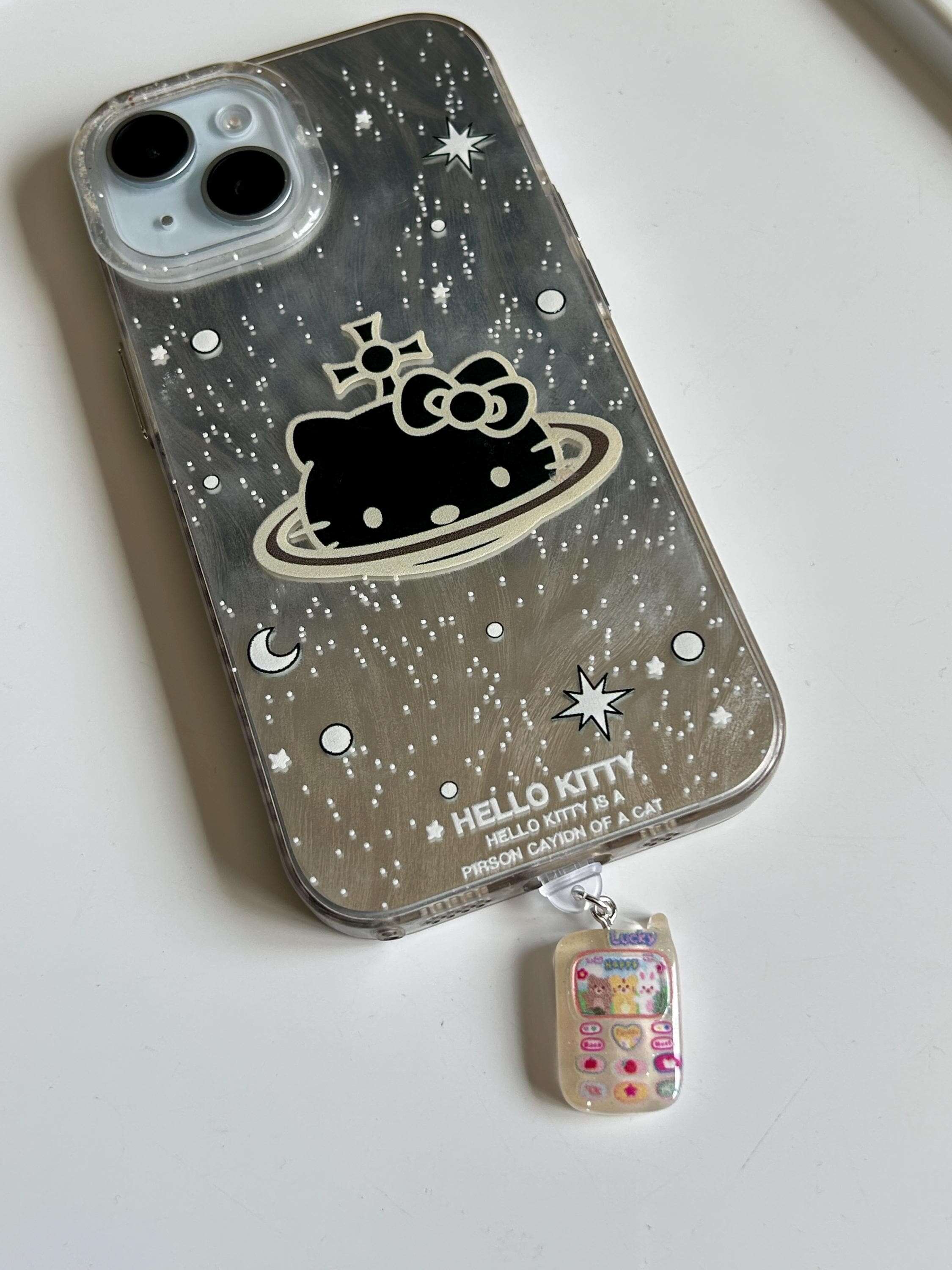 HANDMADE Cute Retro Mobile Phone Dust Plugs (TYPE C) Yellow