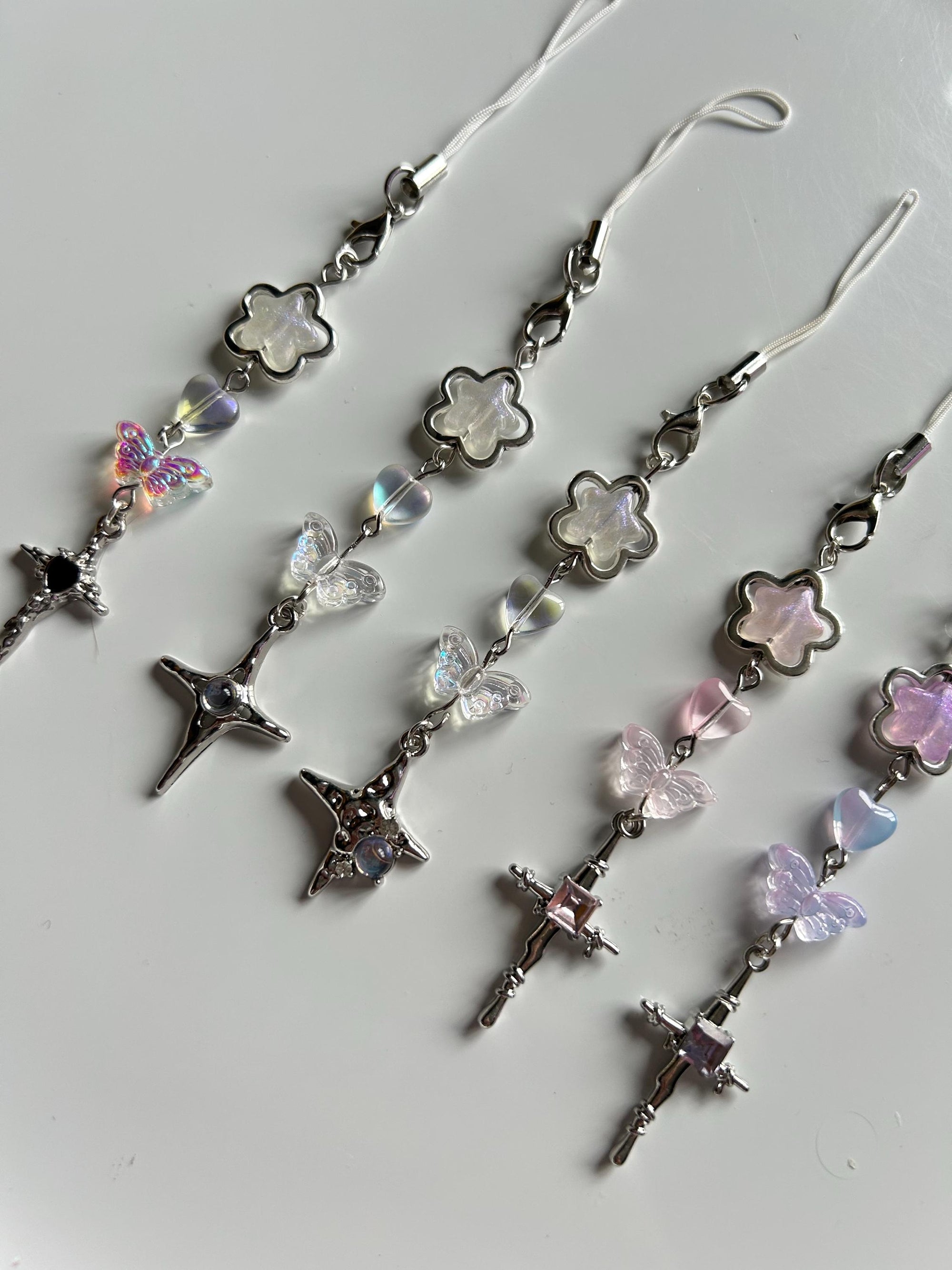 HANDMADE Cute Whimsical Star Phone Charms