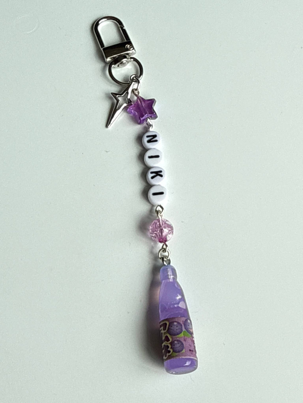 ENHYPEN Ramune Name Keychain – Fan Made K-Pop Charm Beadsbylillixx
