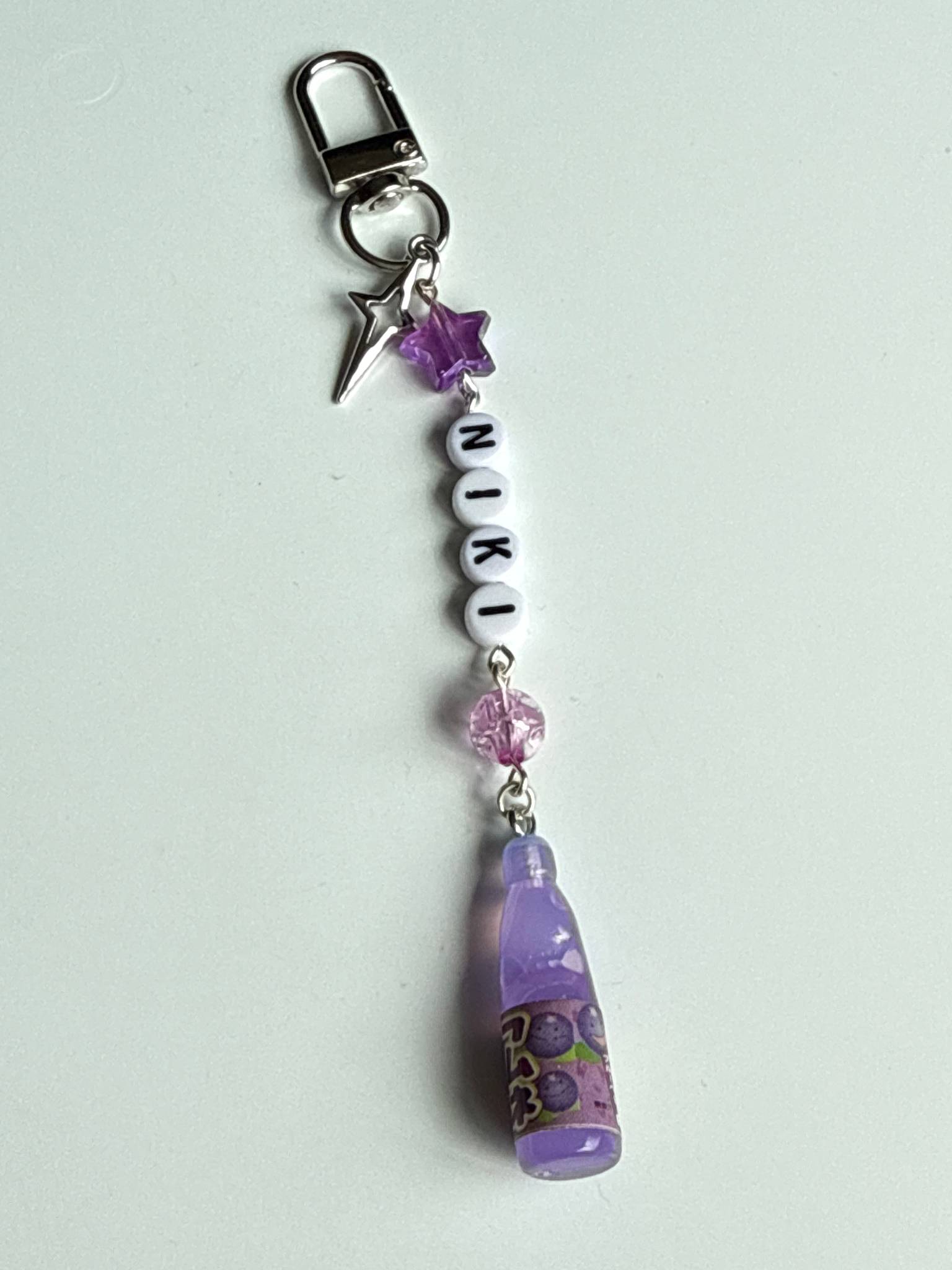 ENHYPEN Ramune Name Keychain – Fan Made K-Pop Charm Beadsbylillixx