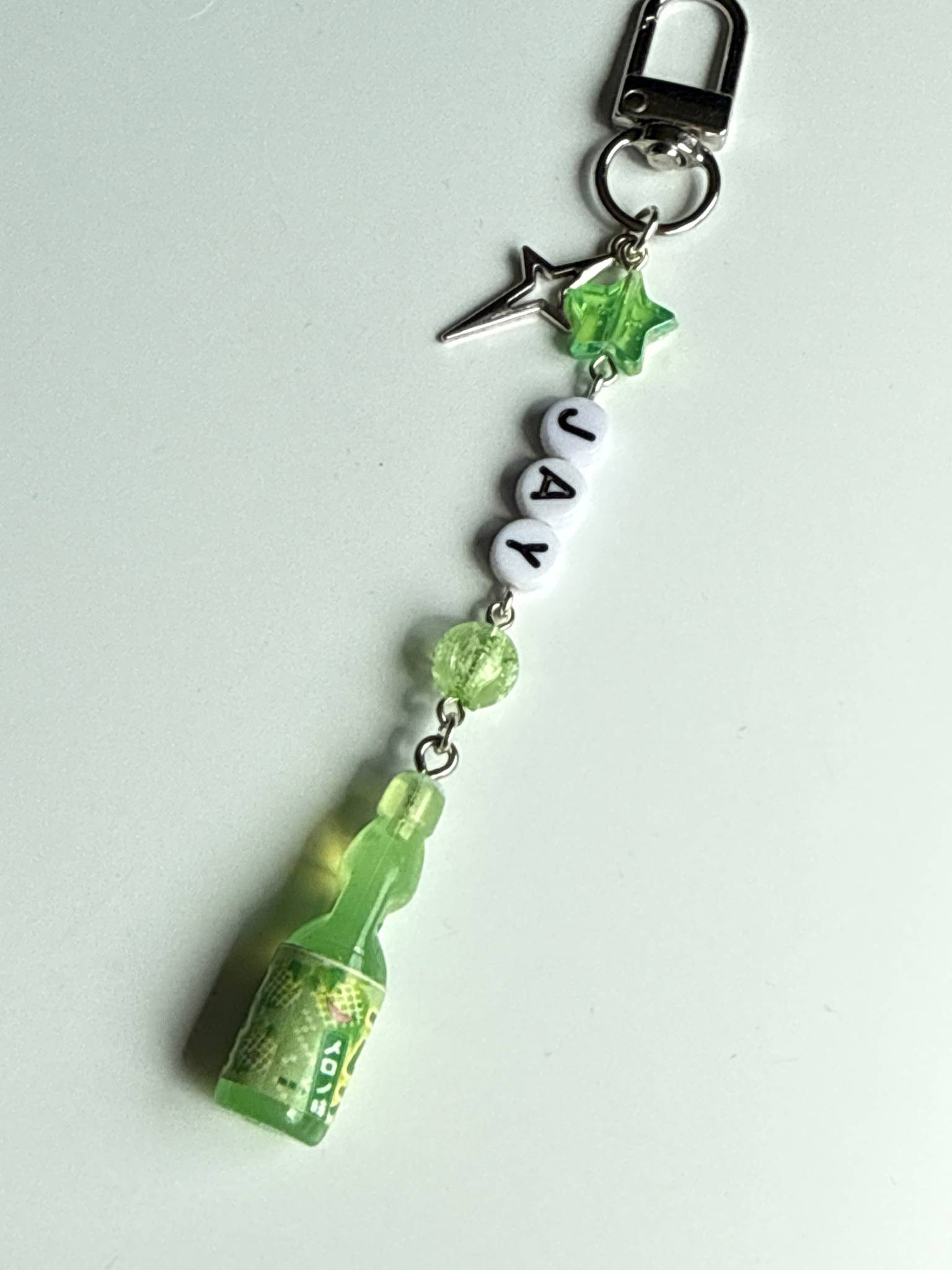 ENHYPEN Ramune Name Keychain – Fan Made K-Pop Charm Beadsbylillixx