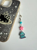 Handmade Acrylic Hangyodon Phone Charm Beadsbylillixx