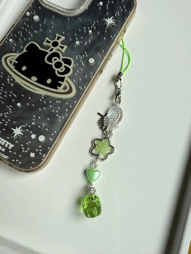 Handmade Colourful Kawaii Seal Phone Charms Beadsbylillixx