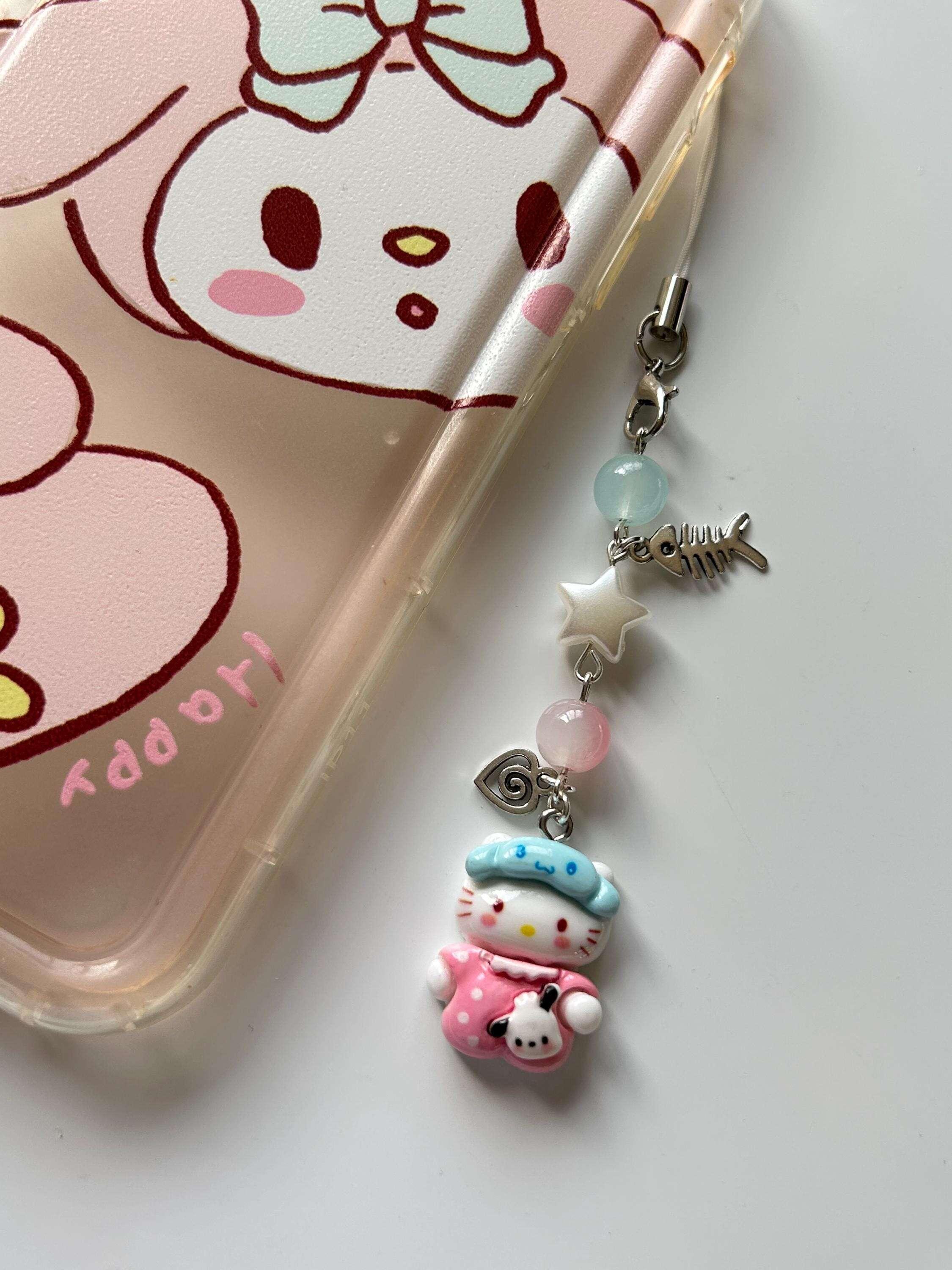 HANDMADE Cute Hello Kitty and Friends Inspired Phone Charms - Beadsbylillixx