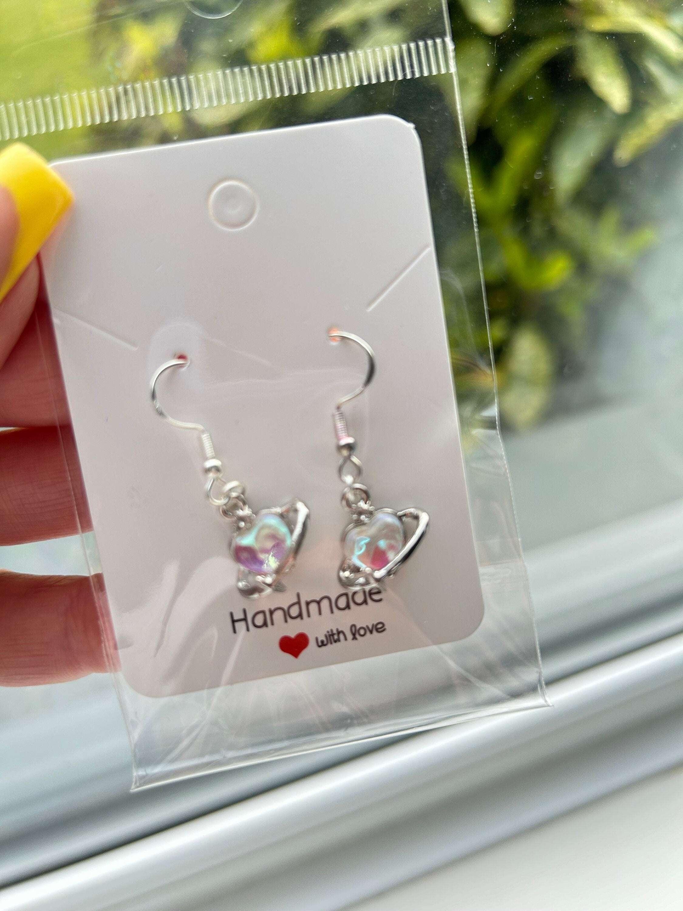 Handmade Cute Kawaii Food and Drink Sterling Silver Earrings - Beadsbylillixx