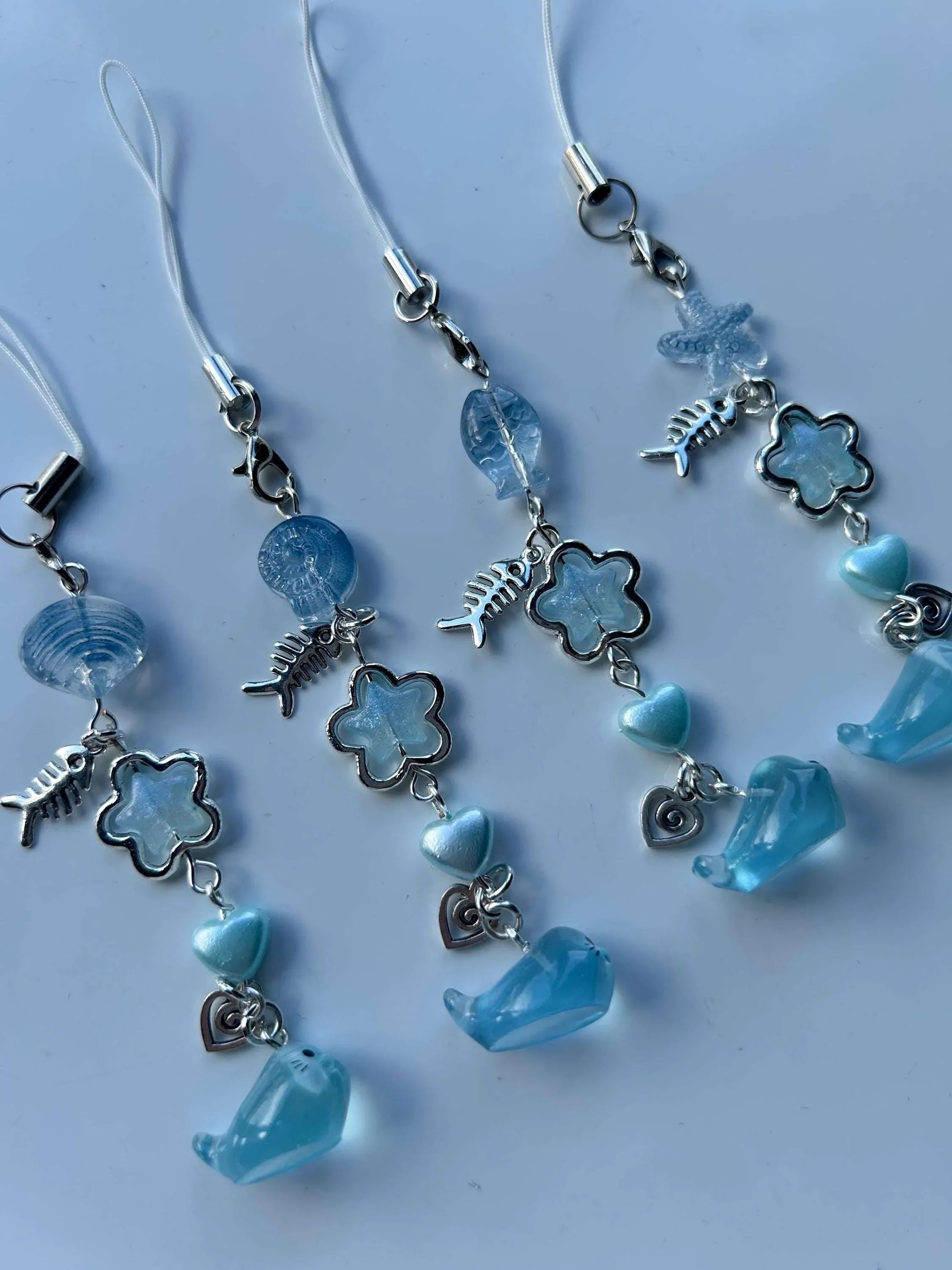 HANDMADE Cute Kawaii V2 Seal Glow in the Dark Phone Charms - Beadsbylillixx
