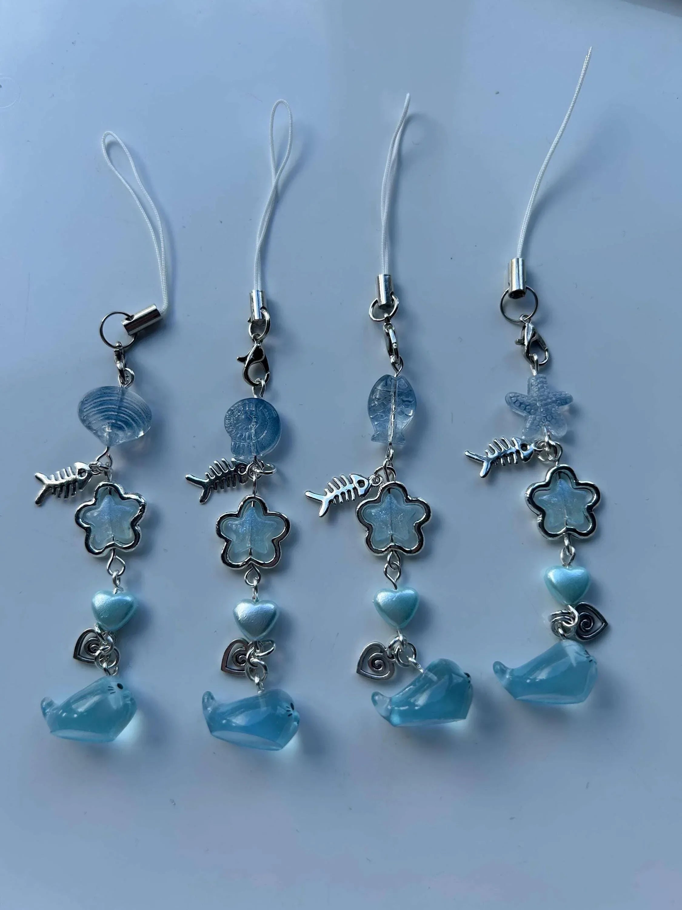 HANDMADE Cute Kawaii V2 Seal Glow in the Dark Phone Charms - Beadsbylillixx