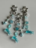 Handmade Cute Kawaii whale shark keychain Beadsbylillixx