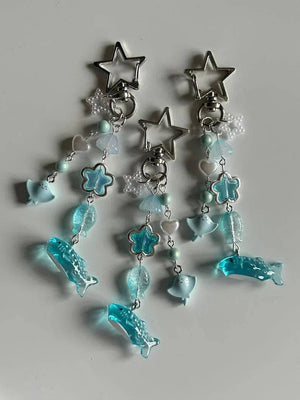 Ocean Buddies™ Wally & Ray Whale Shark Keychain