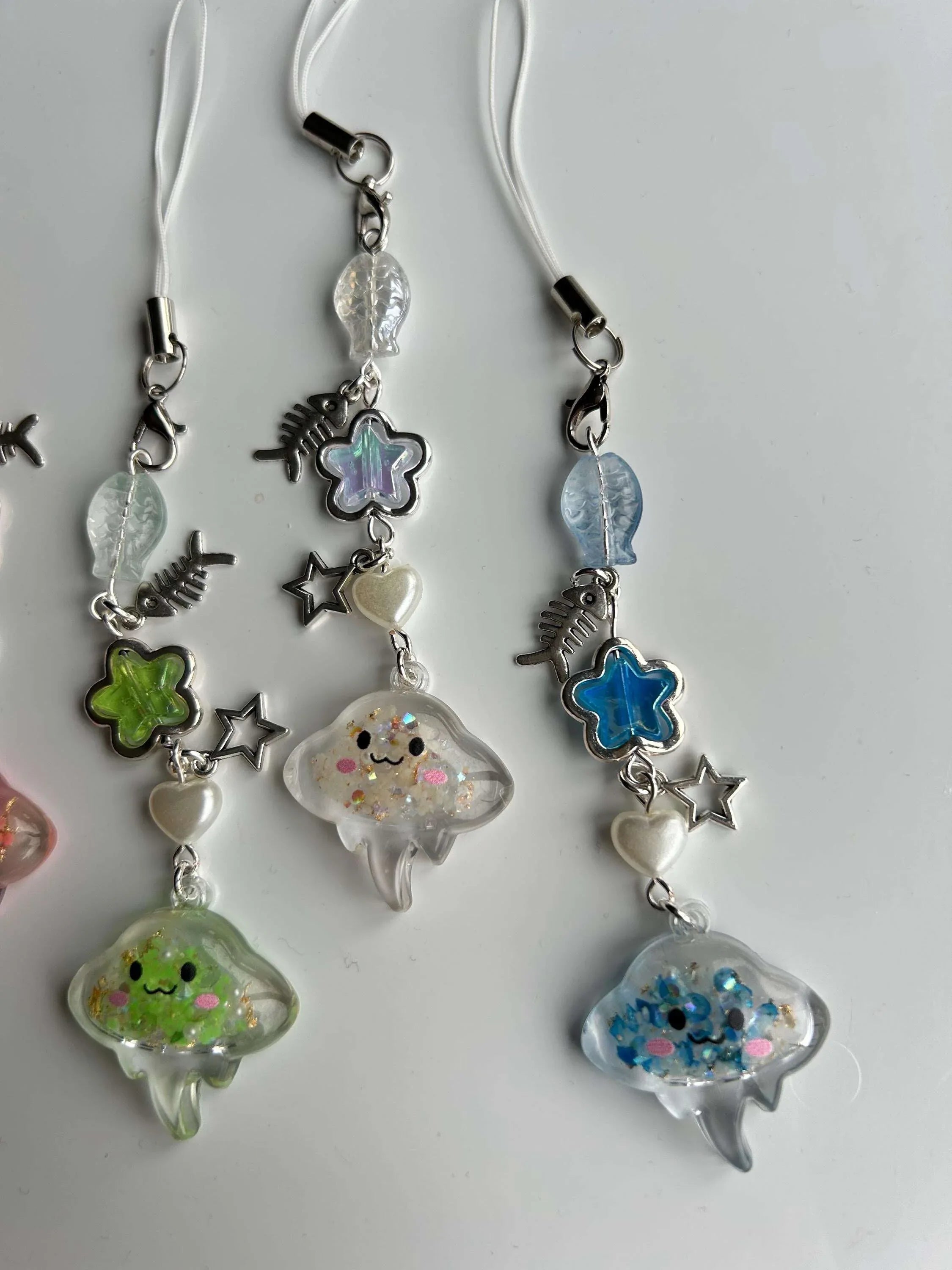 HANDMADE Cute New Kawaii Stingray Phone Charms - Beadsbylillixx