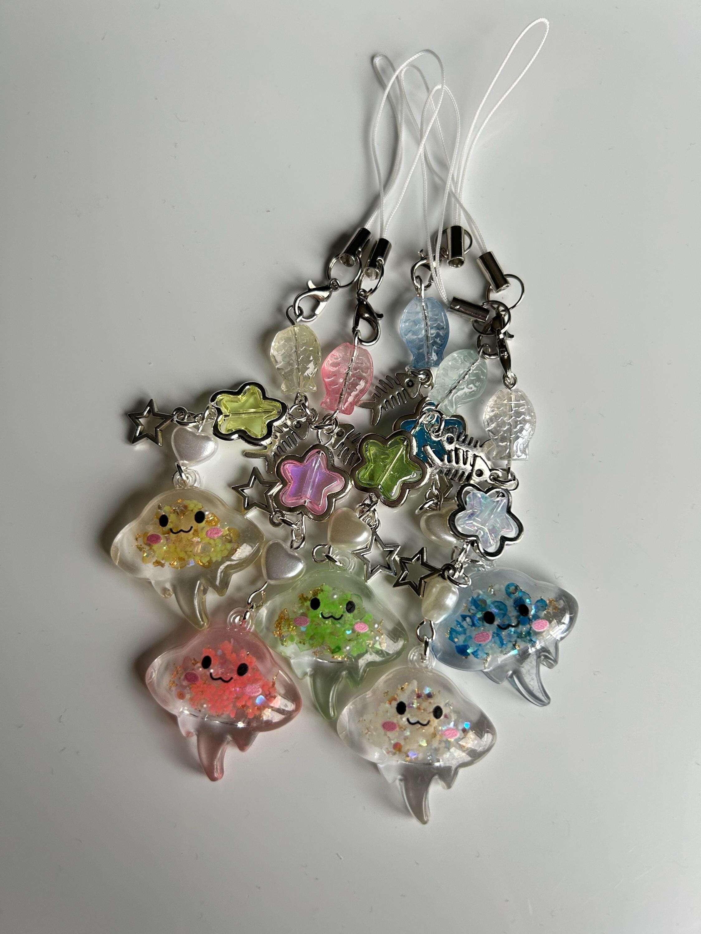 HANDMADE Cute New Kawaii Stingray Phone Charms - Beadsbylillixx