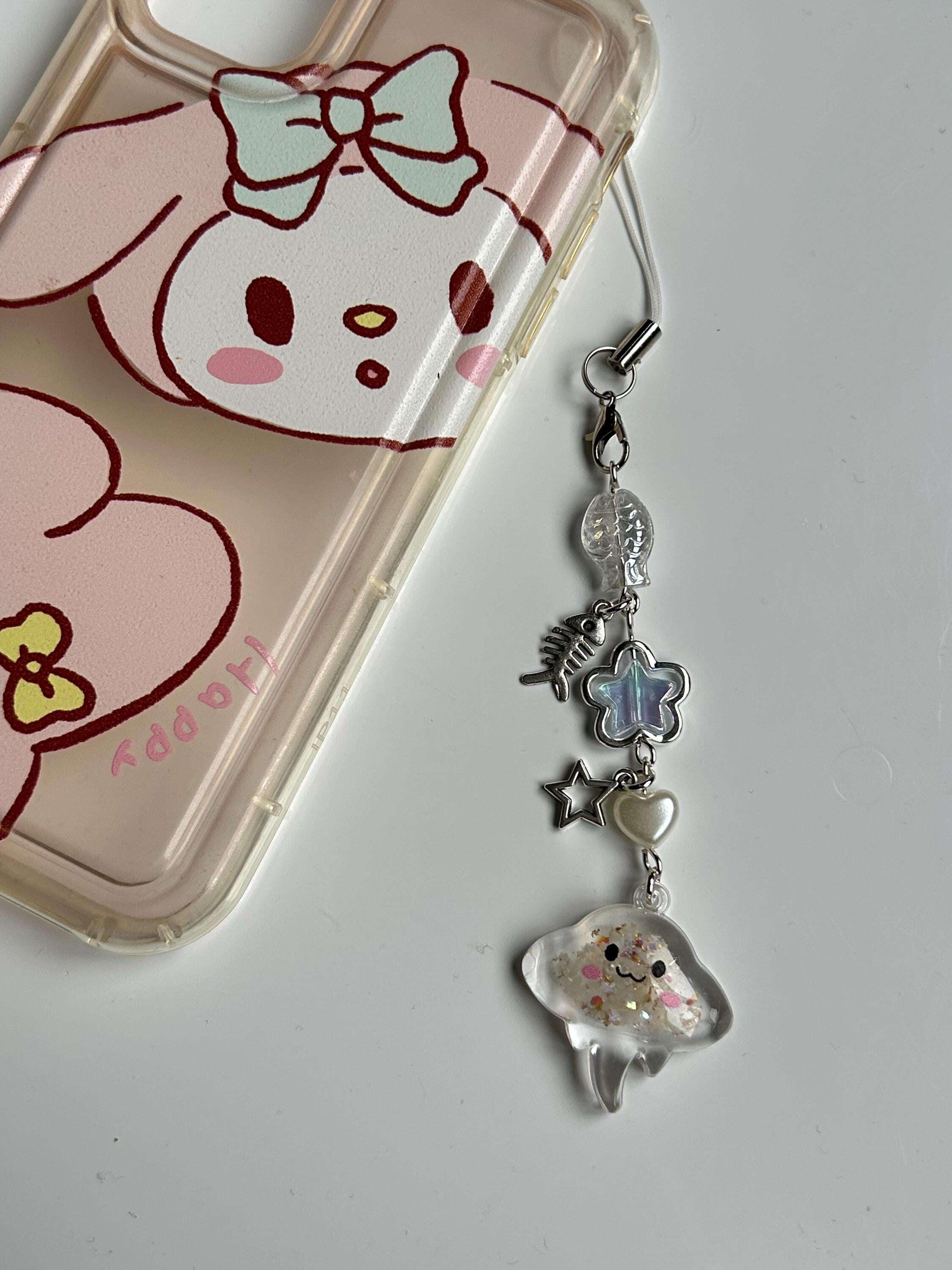 HANDMADE Cute New Kawaii Stingray Phone Charms - Beadsbylillixx