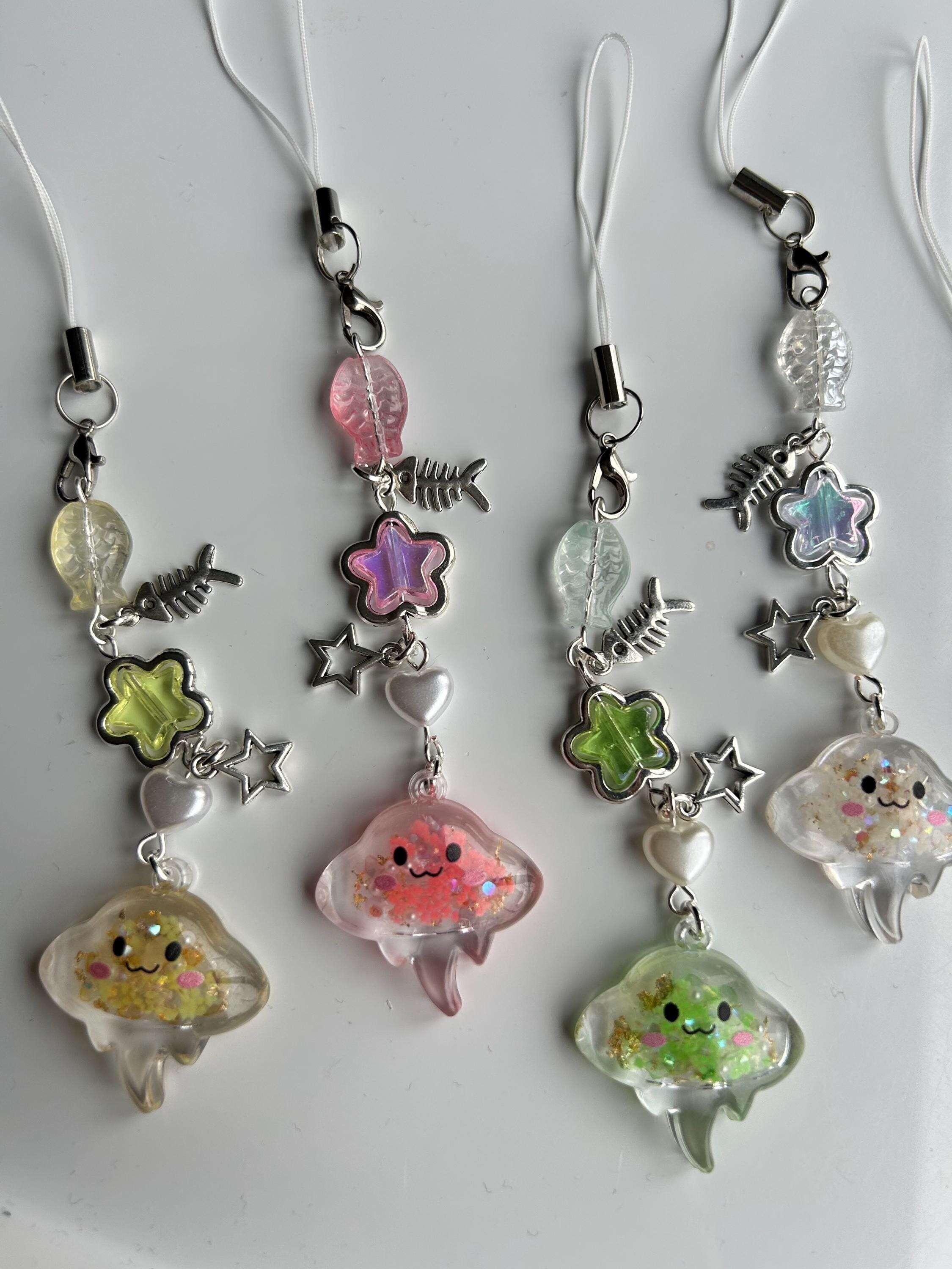 HANDMADE Cute New Kawaii Stingray Phone Charms - Beadsbylillixx