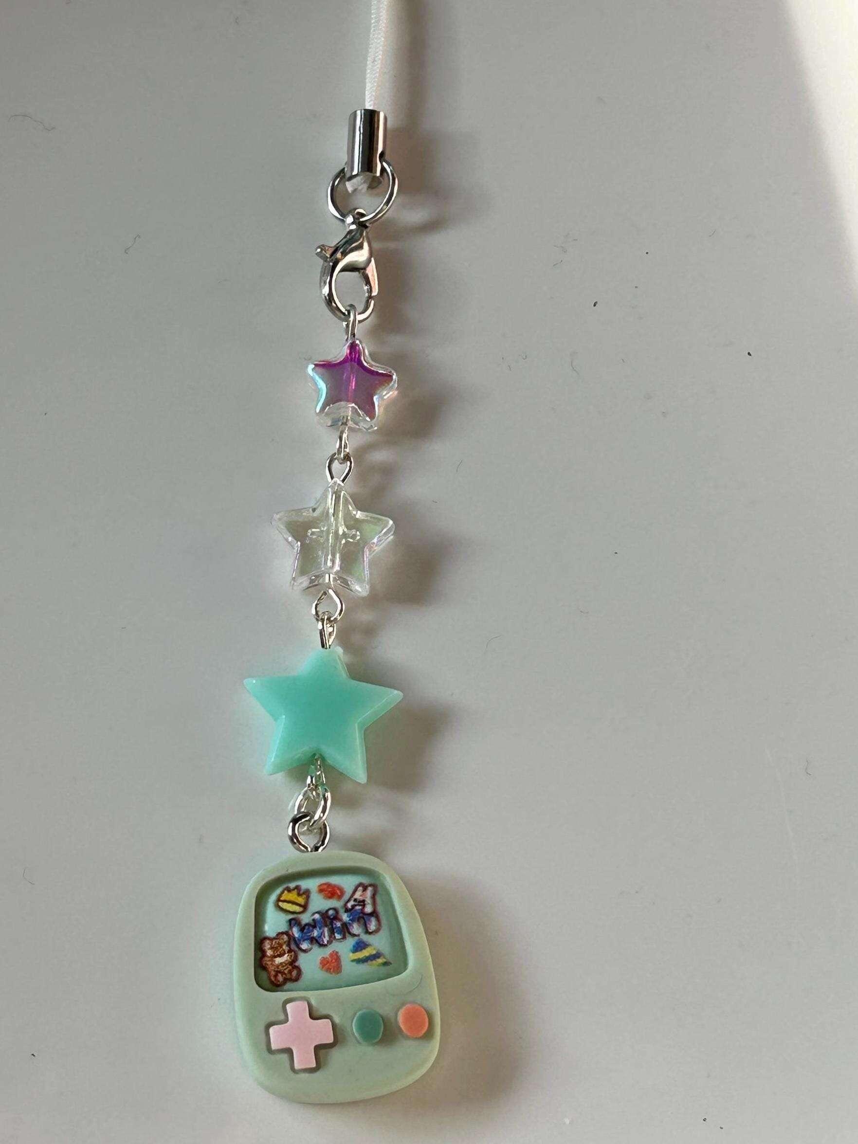 HANDMADE Cute Retro Games Console Phone Charms - Beadsbylillixx
