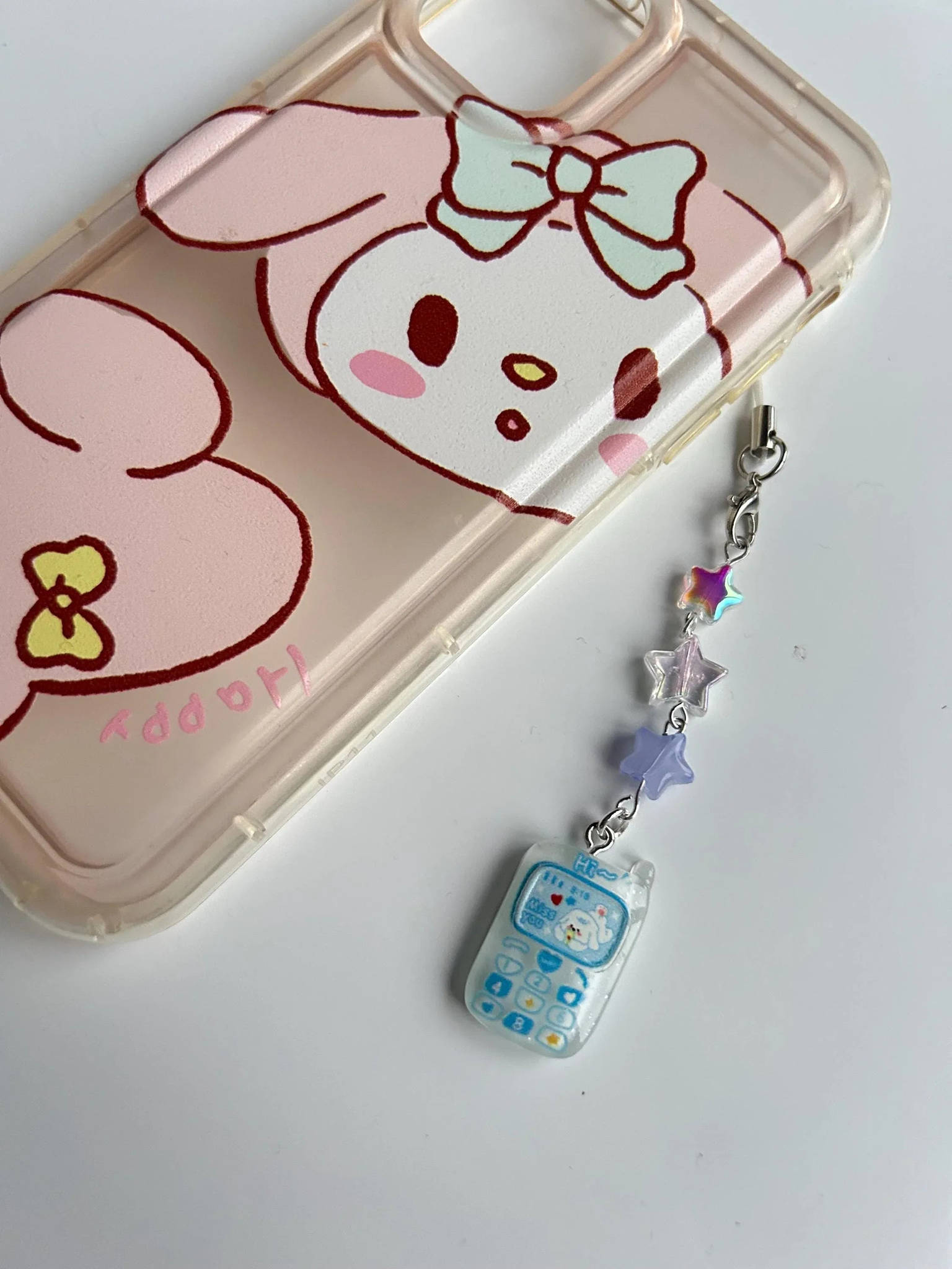 Handmade Cute Retro Mobile Phone Charms Beadsbylillixx