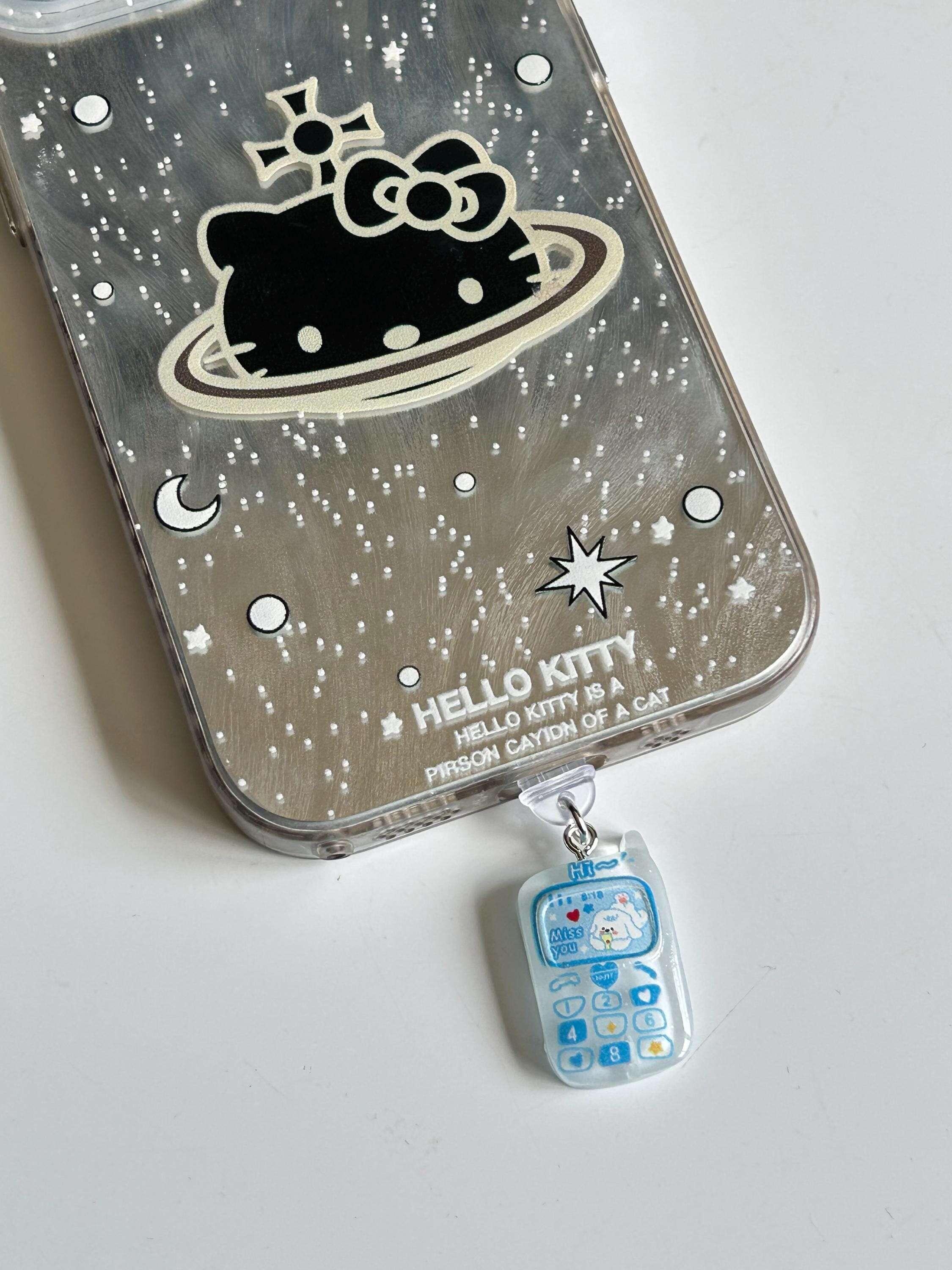 HANDMADE Cute Retro Mobile Phone Dust Plugs (TYPE C) - Beadsbylillixx