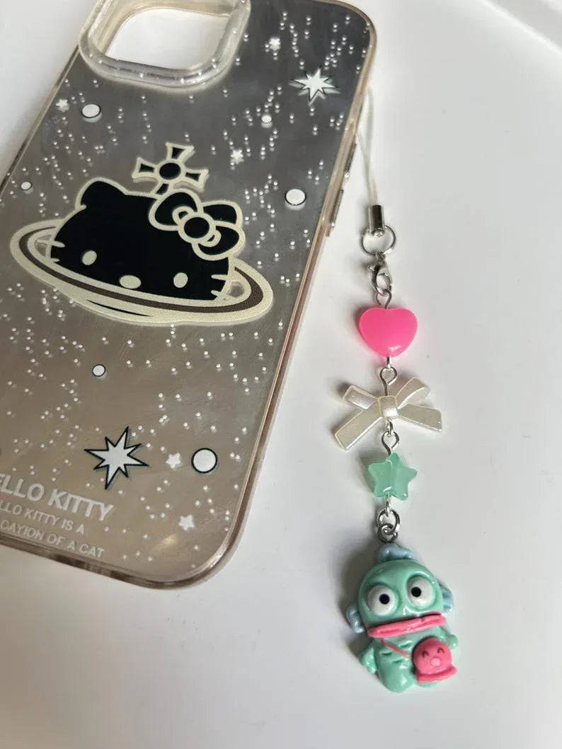 Handmade Hangyodon Phone Charm Sanriocore Beadsbylillixx