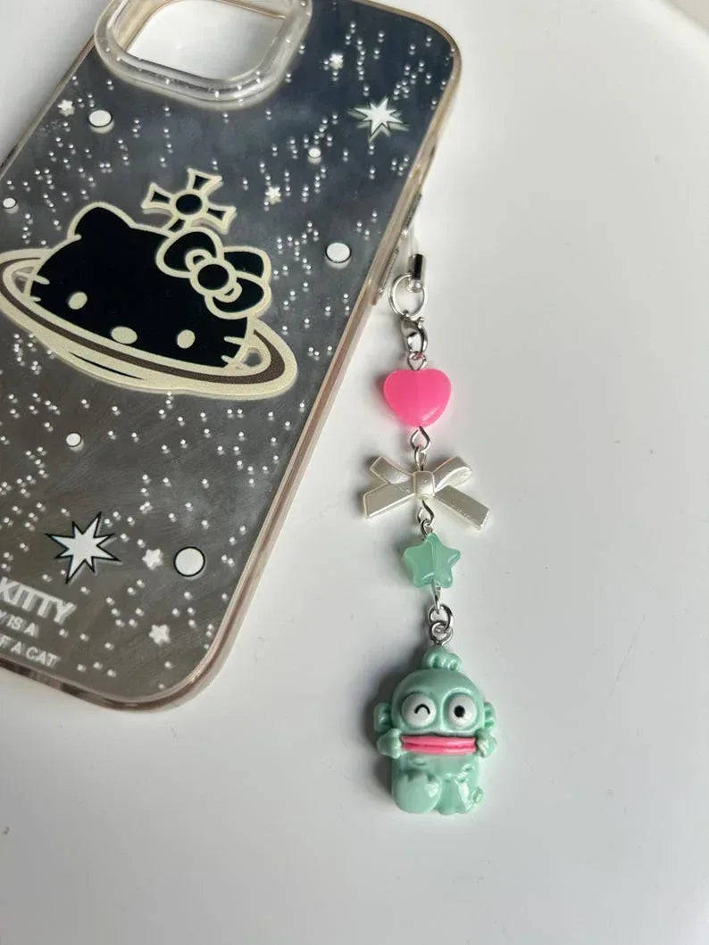Handmade Hangyodon Phone Charm Sanriocore Beadsbylillixx