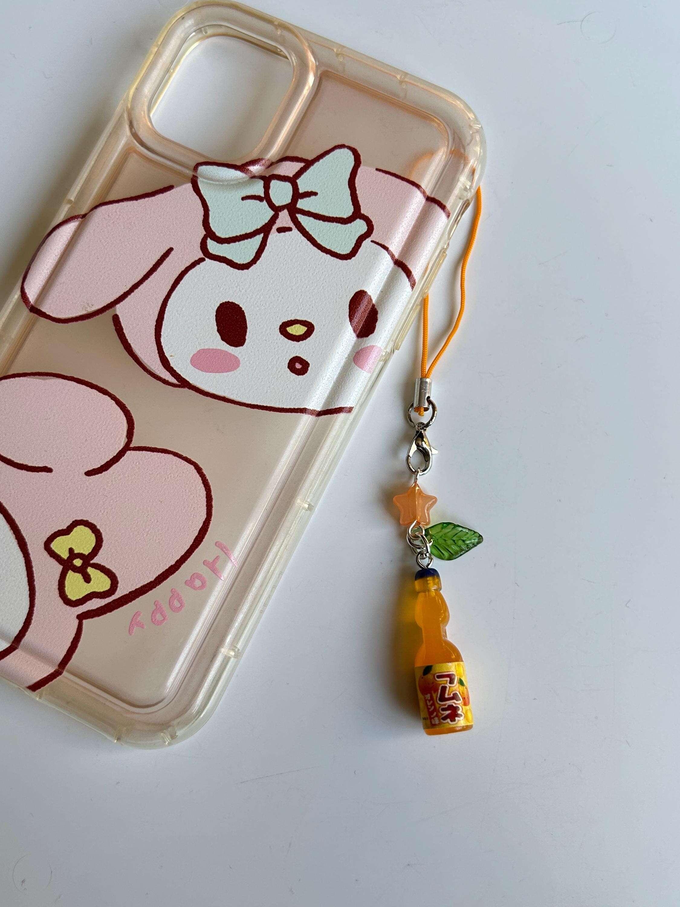 HANDMADE Kawaii Cute Ramune Bottle Phone Charms - Beadsbylillixx