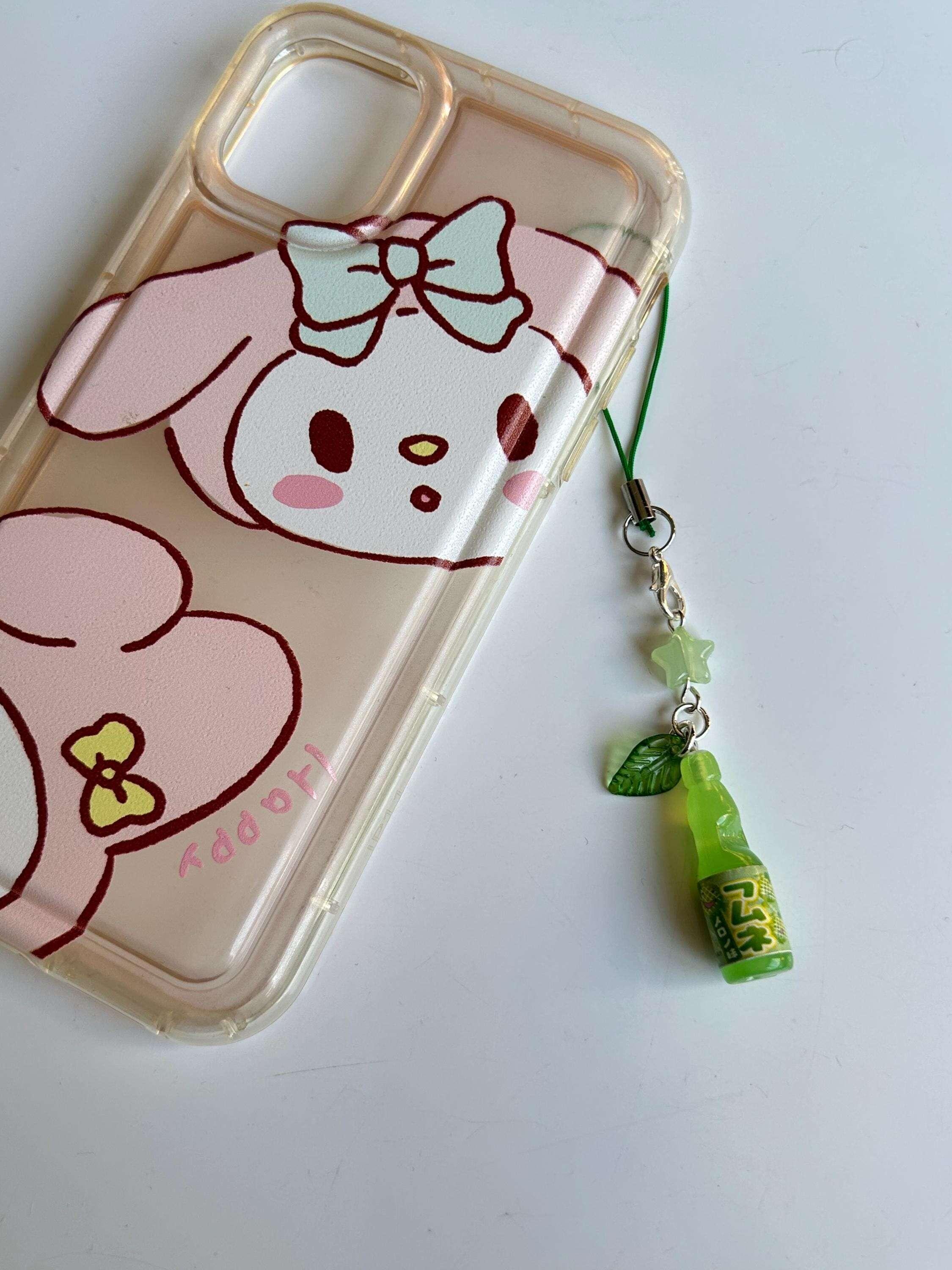 HANDMADE Kawaii Cute Ramune Bottle Phone Charms - Beadsbylillixx